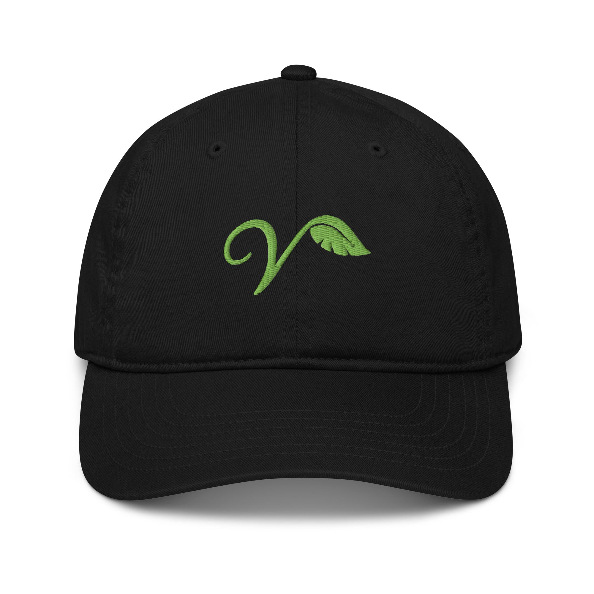 Embroidered Cap Ethically Made Baseball Caps Vegan Logo