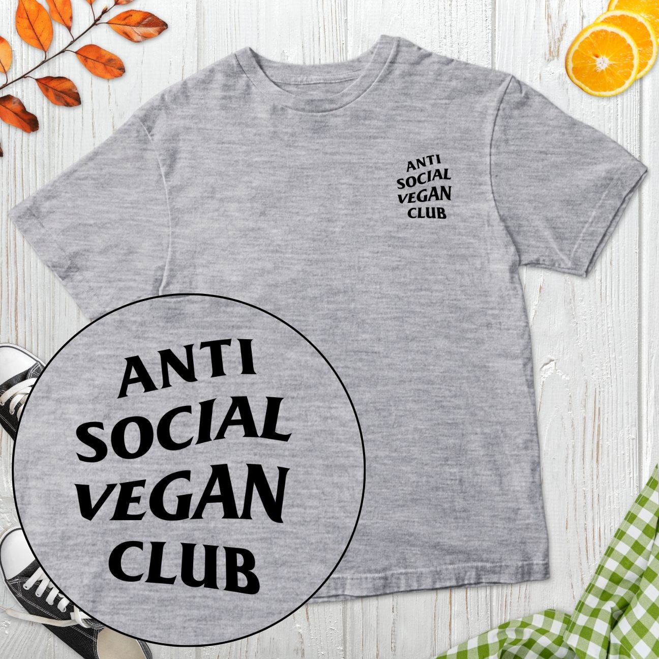 Anti Social Vegan Club T-Shirt