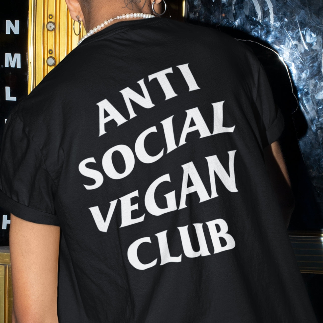 Anti Social Vegan Club T-Shirt
