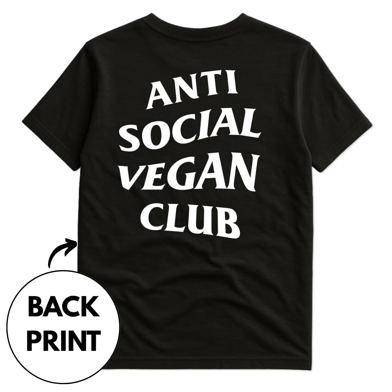 Anti Social Vegan Club T-Shirt