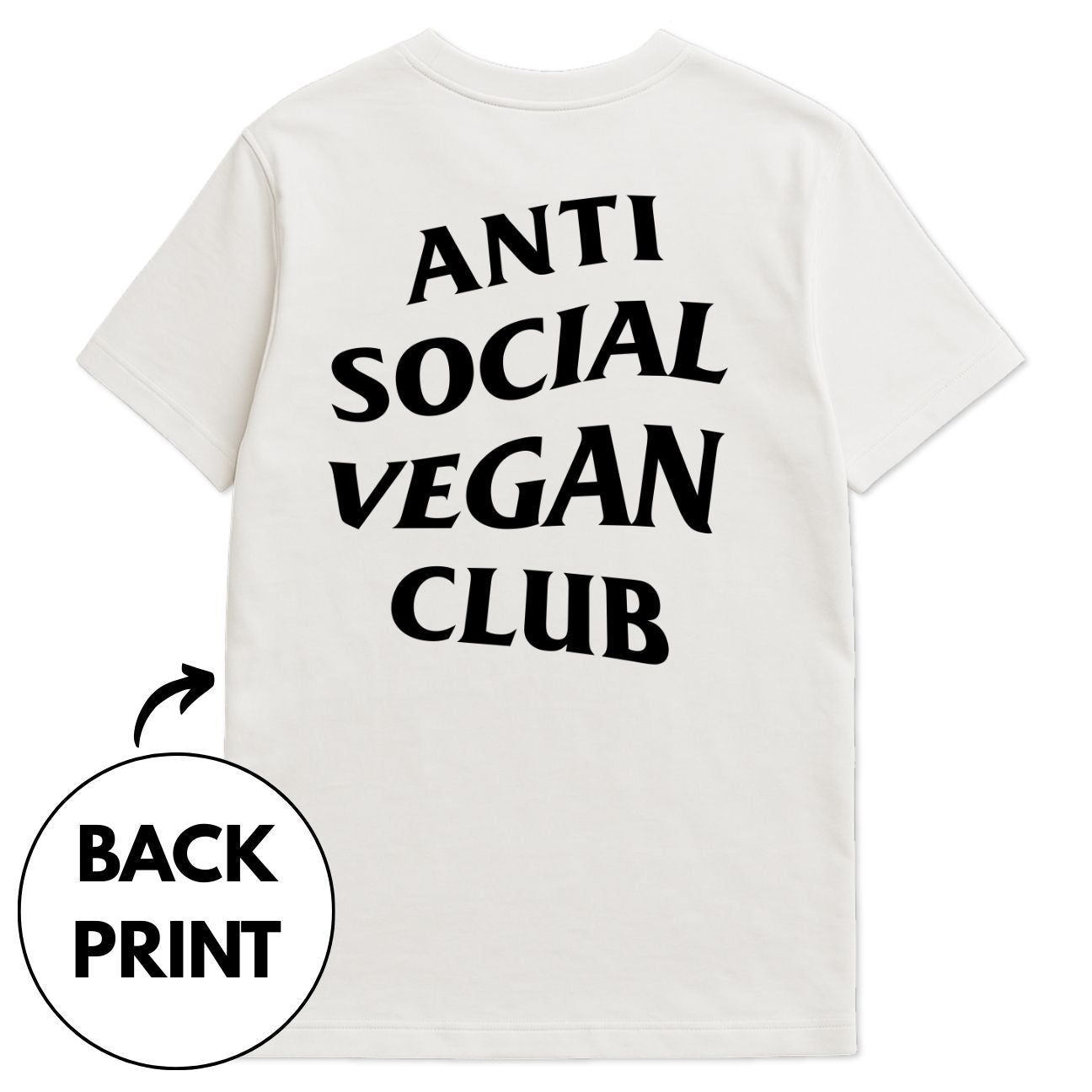 Anti Social Vegan Club T-Shirt
