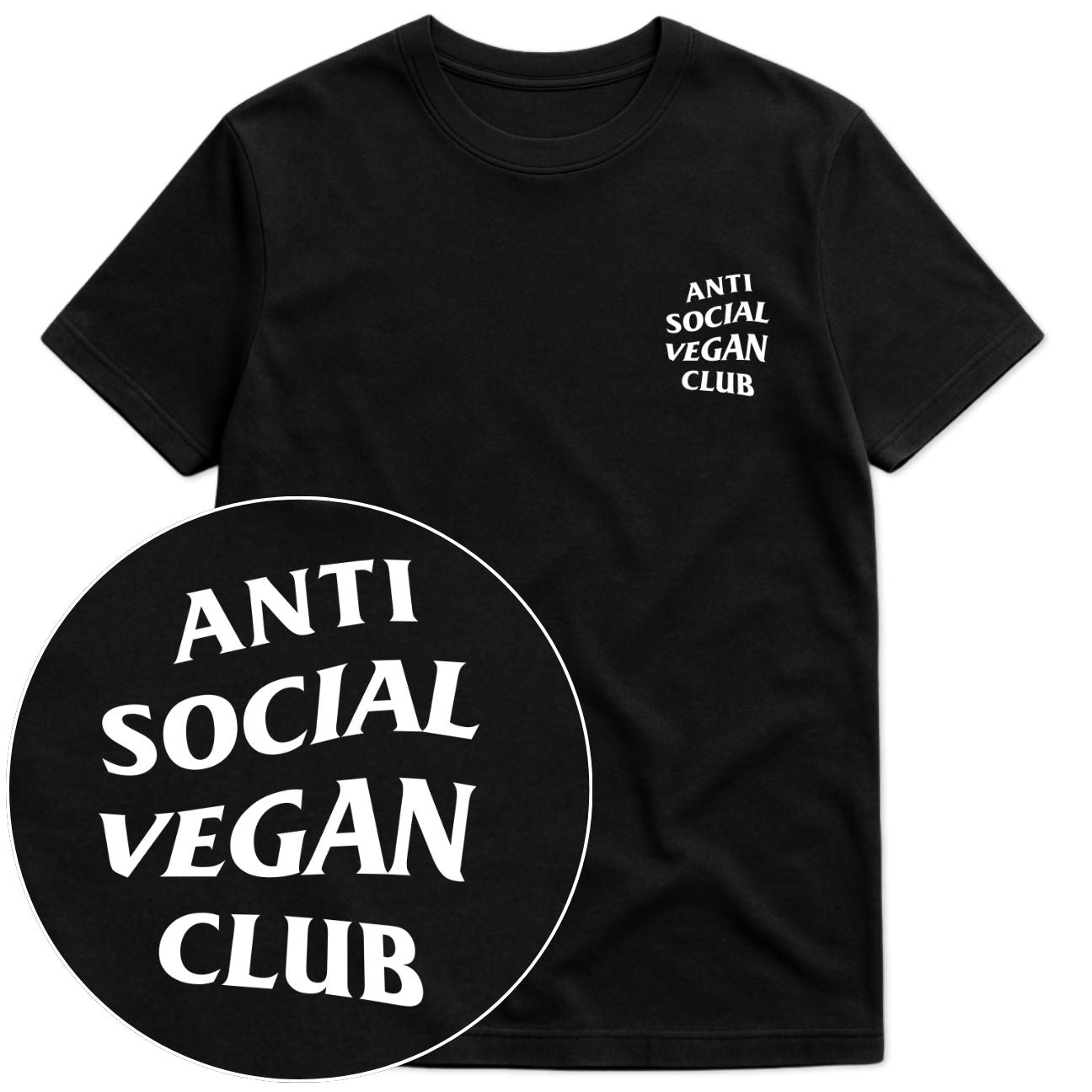 Anti Social Vegan Club T-Shirt
