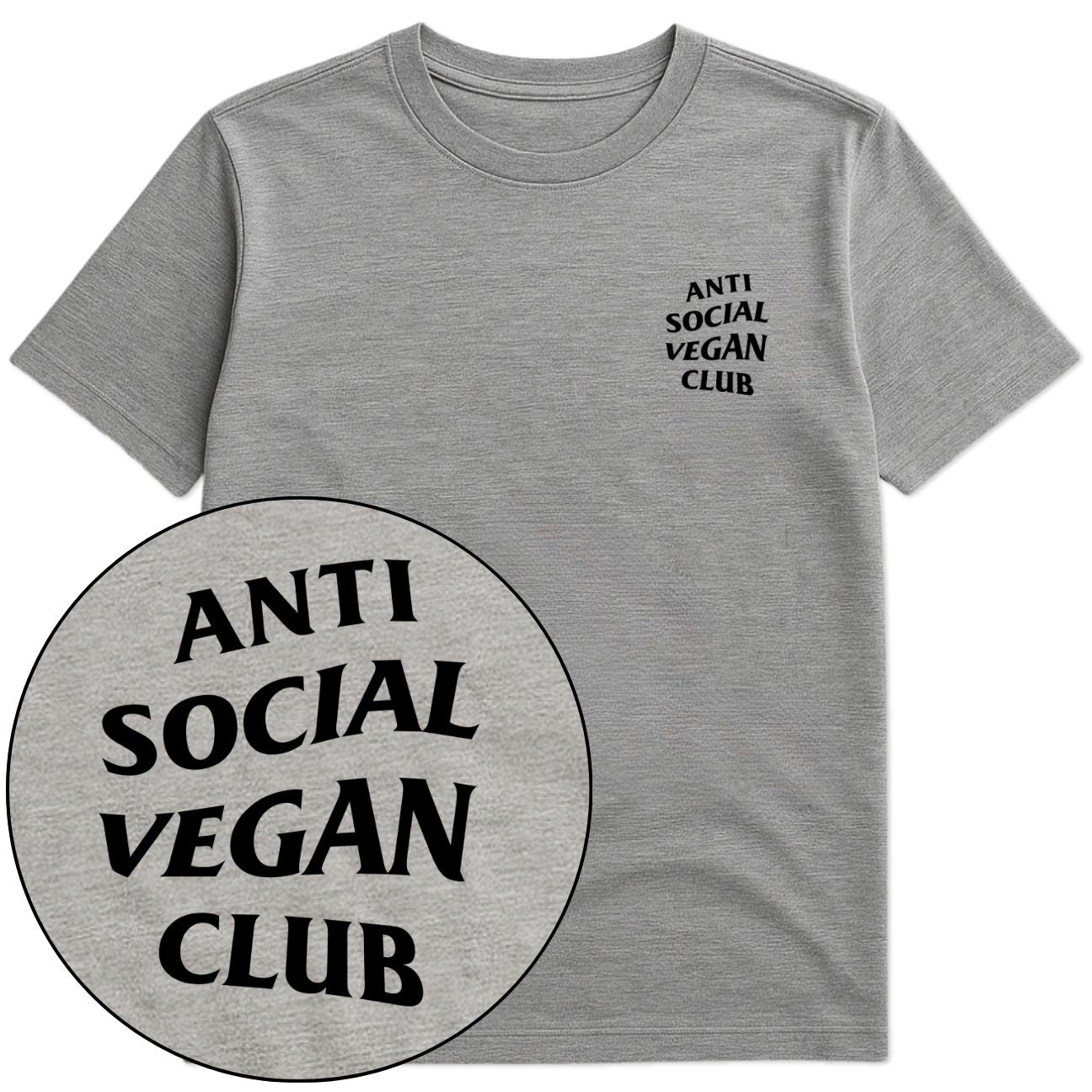 Anti Social Vegan Club T-Shirt