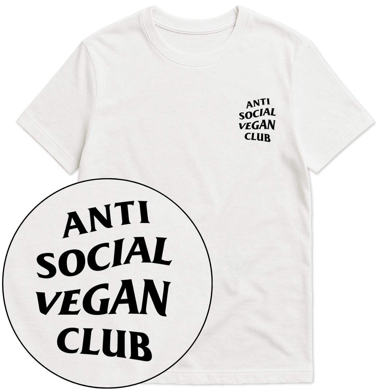 Anti Social Vegan Club T-Shirt