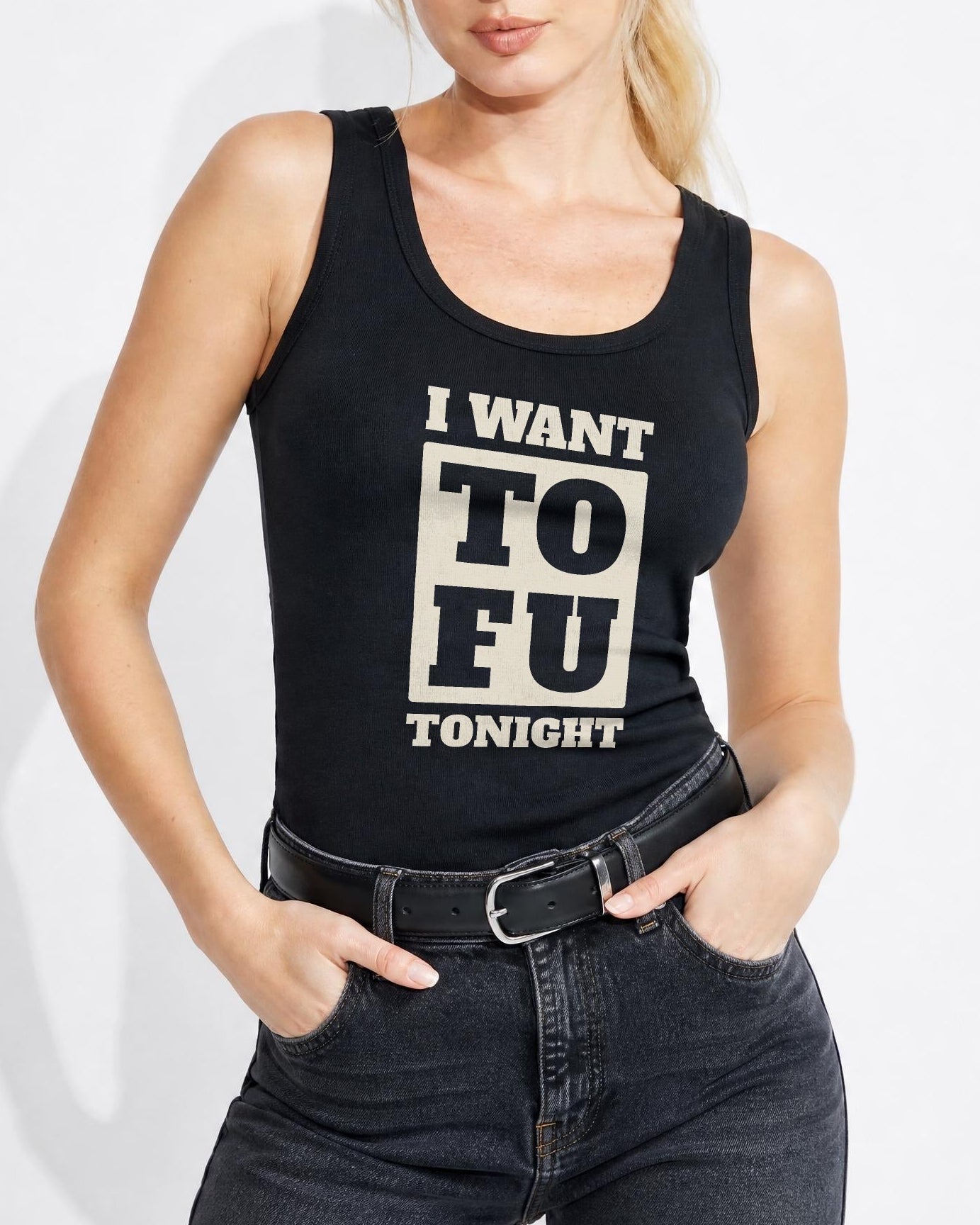 I Want Tofu Women's Tank Top