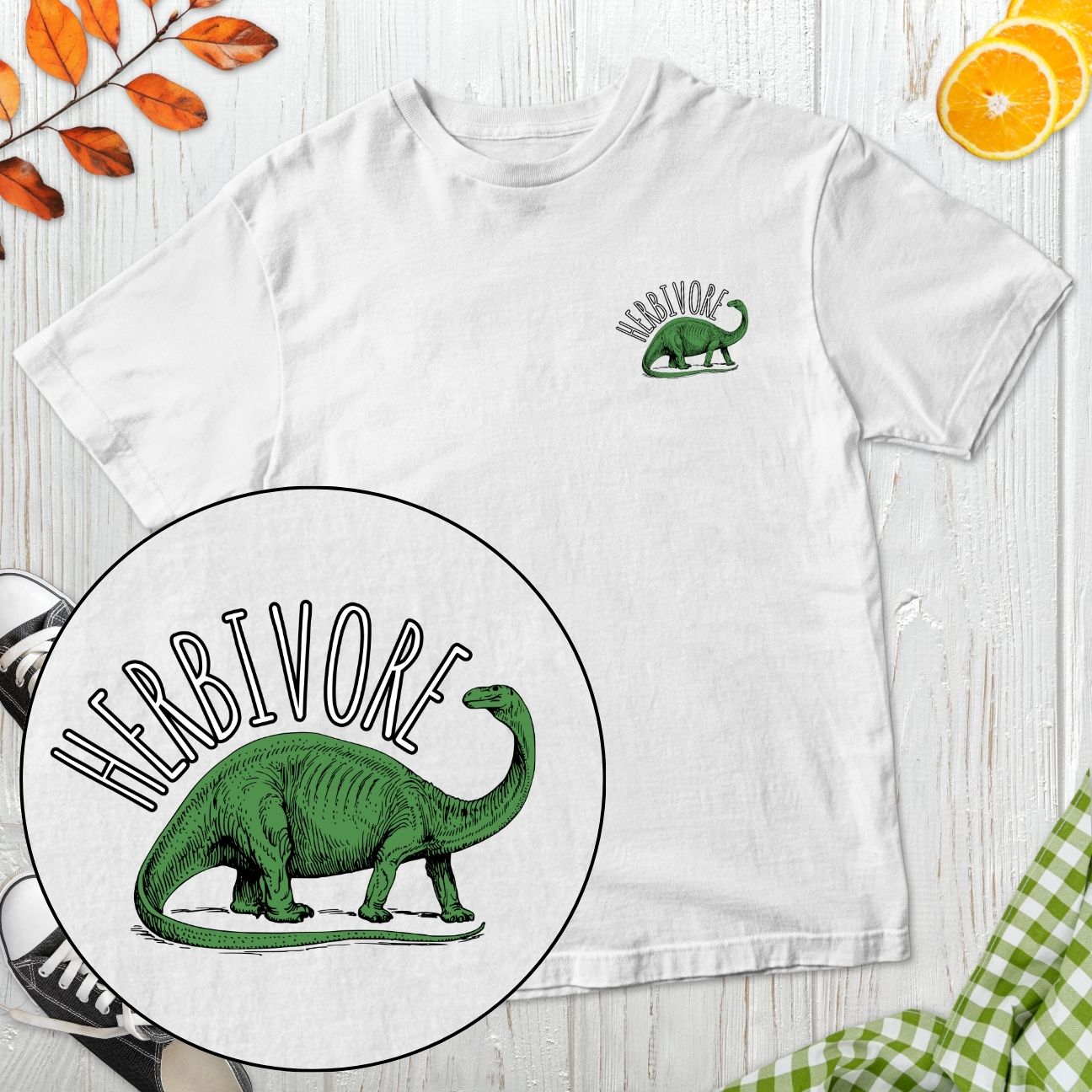 Herbivore Brontosaurus T-Shirt