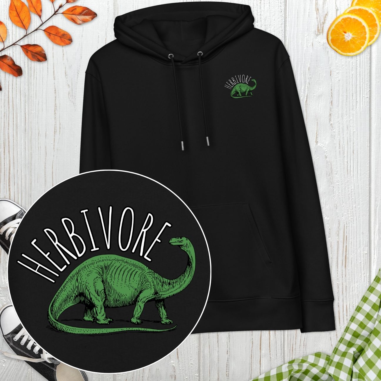 Herbivore Brontosaurus Hoodie