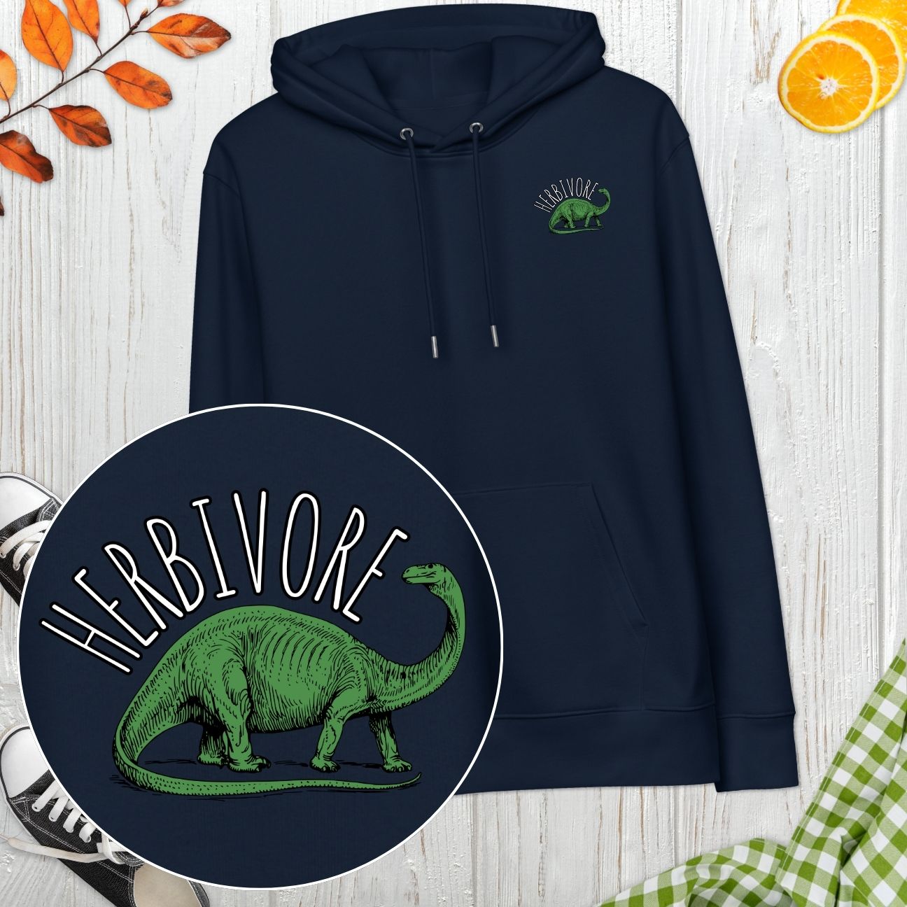 Herbivore Brontosaurus Hoodie