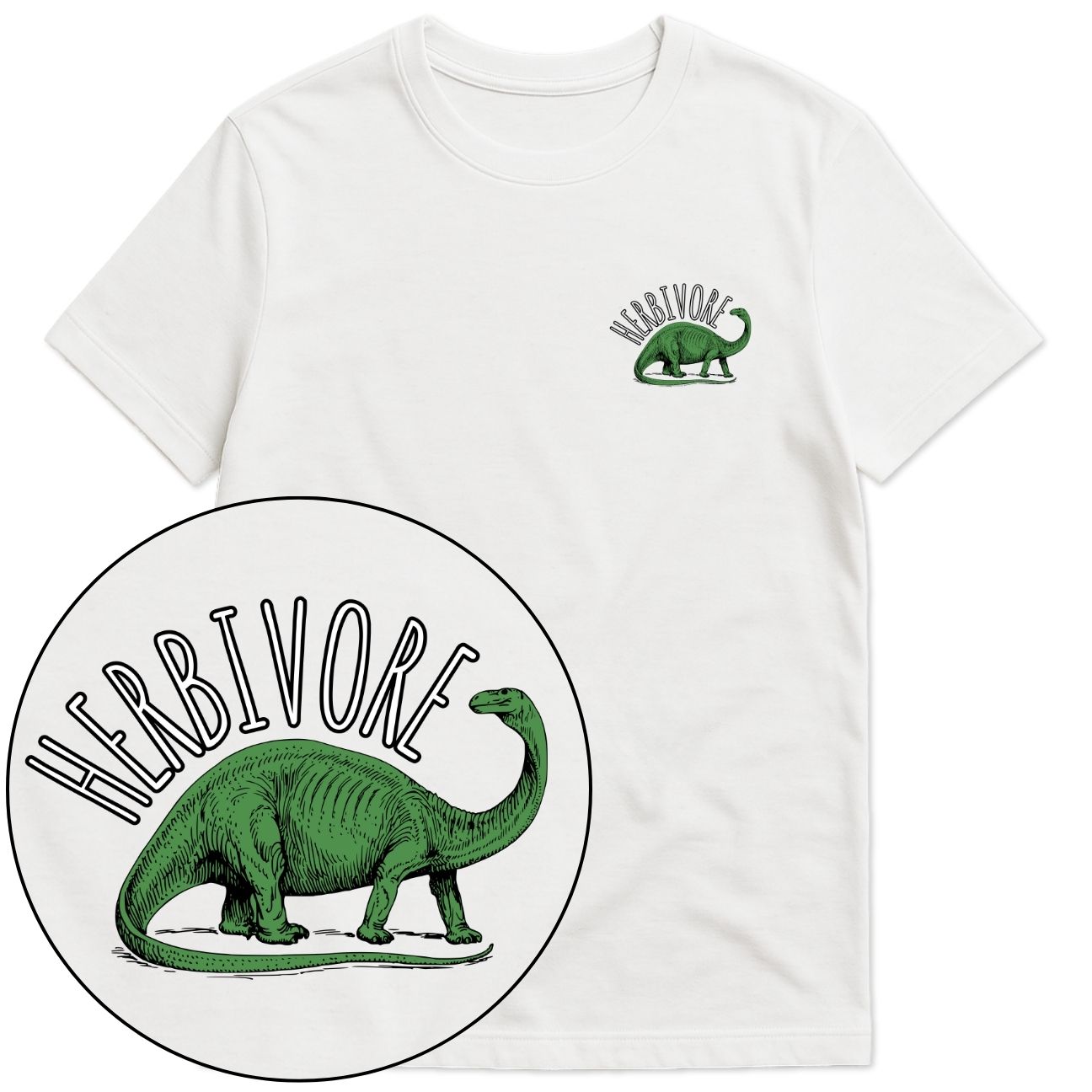 Herbivore Brontosaurus T-Shirt