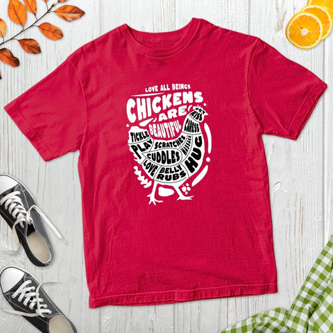 Chicken Anatomy T-Shirt