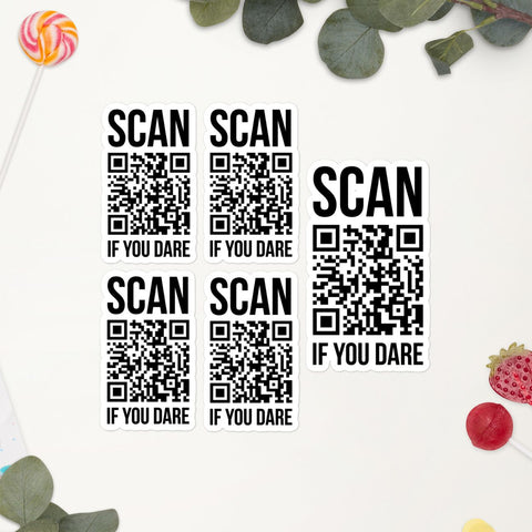 Watch Dominion QR Code Sticker Sheet