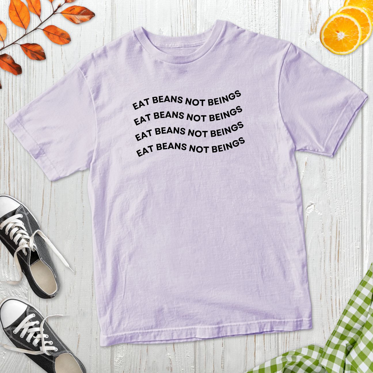 Eat Beans Not Beings T-Shirt