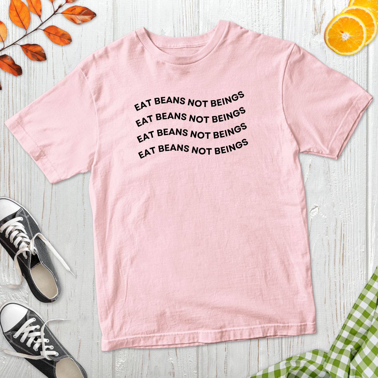 Eat Beans Not Beings T-Shirt