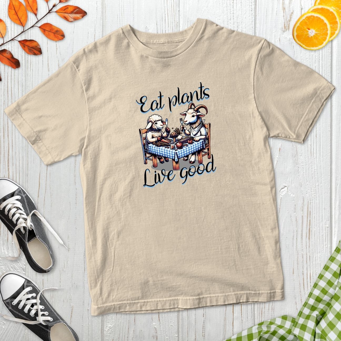 Eat Plants Live Good T-Shirt