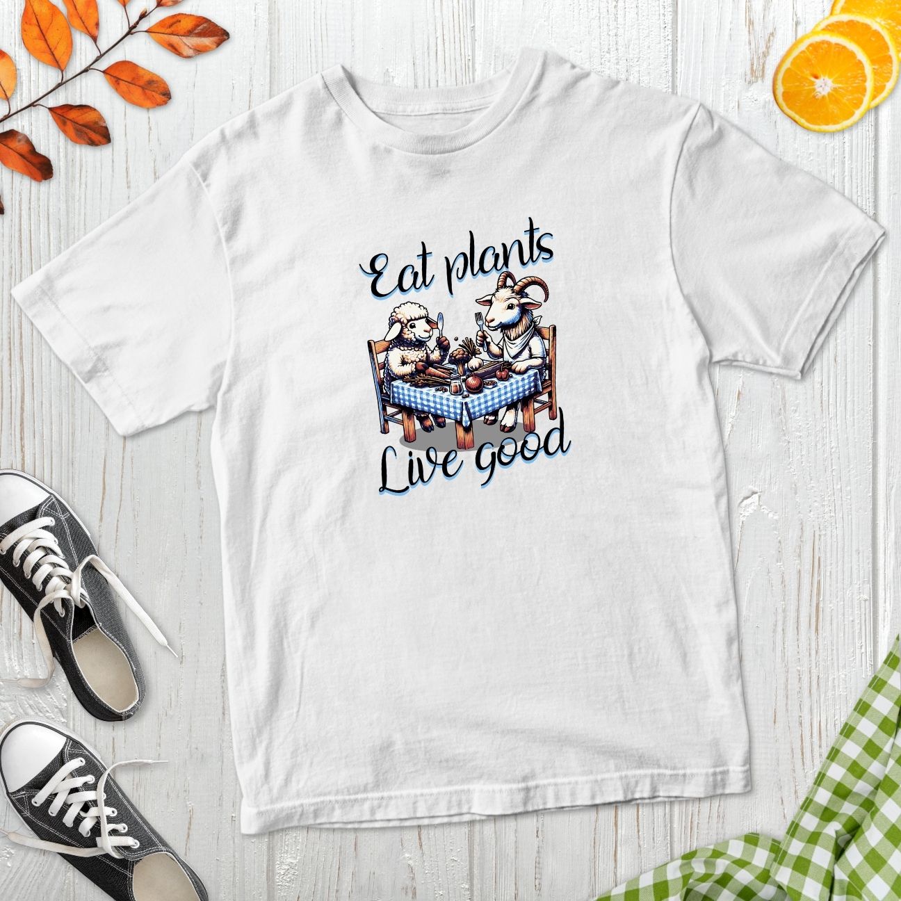 Eat Plants Live Good T-Shirt