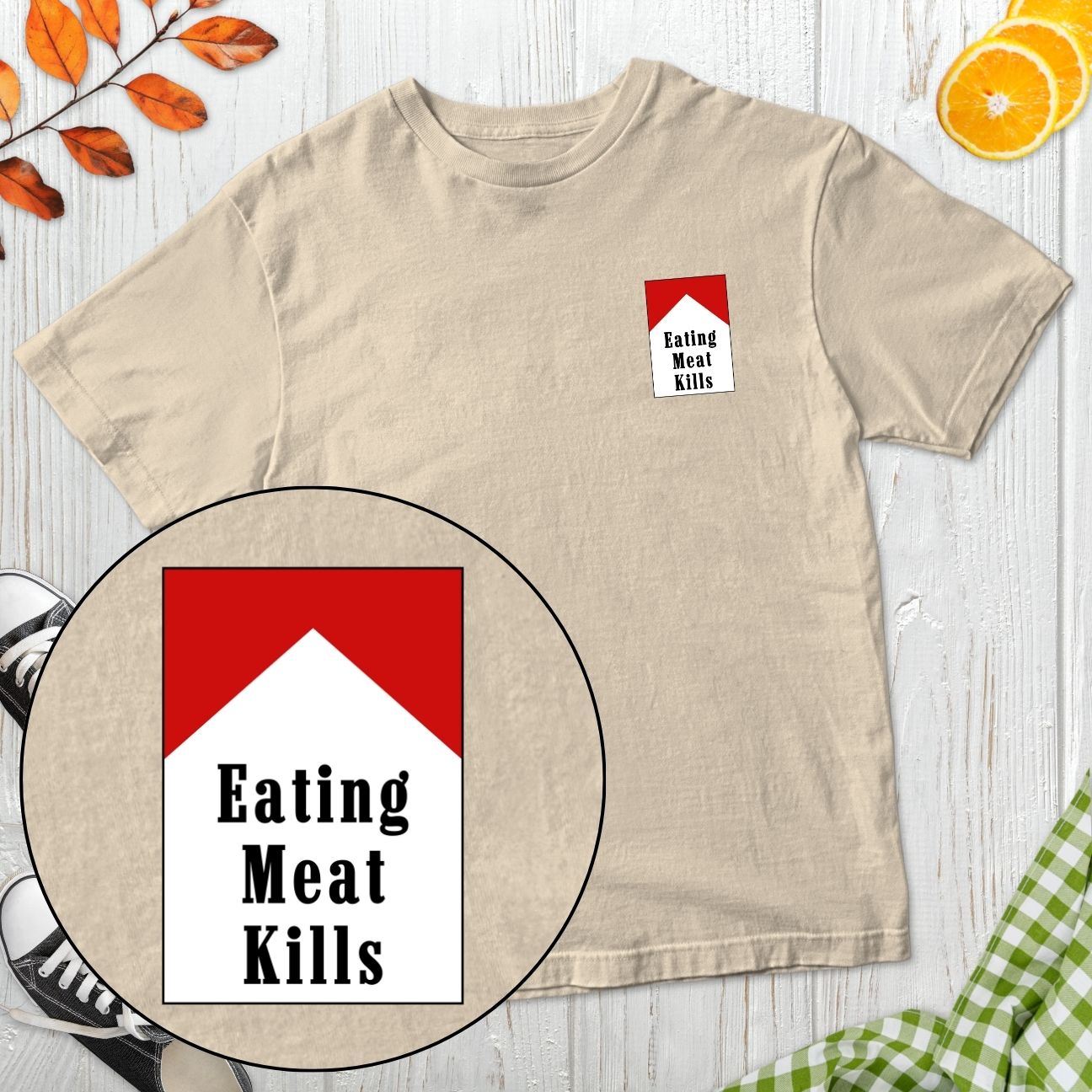 Eating Meat Kills T-Shirt