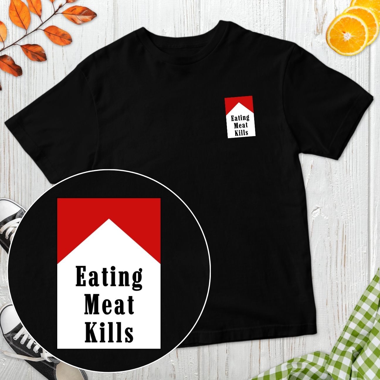 Eating Meat Kills T-Shirt