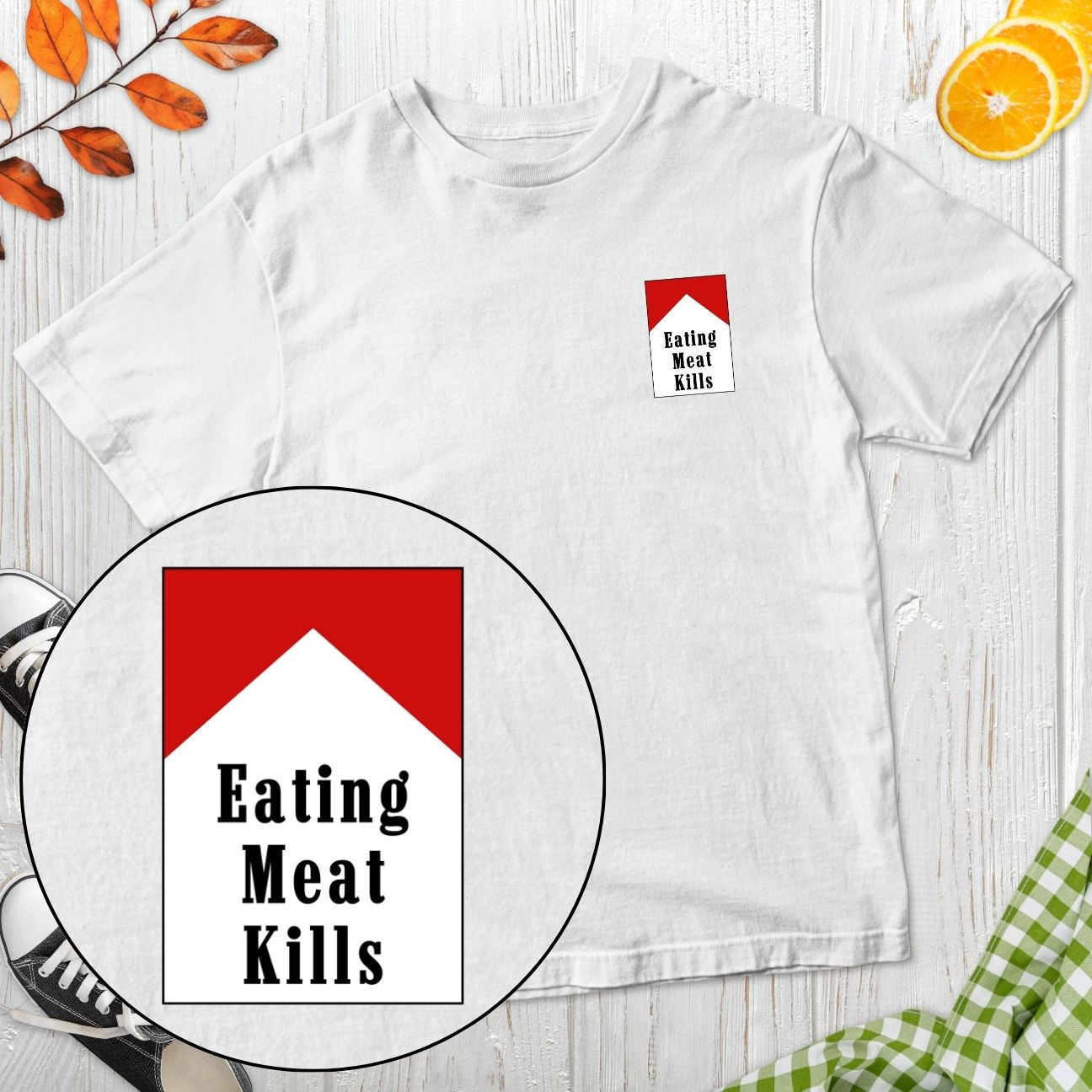 Eating Meat Kills T-Shirt