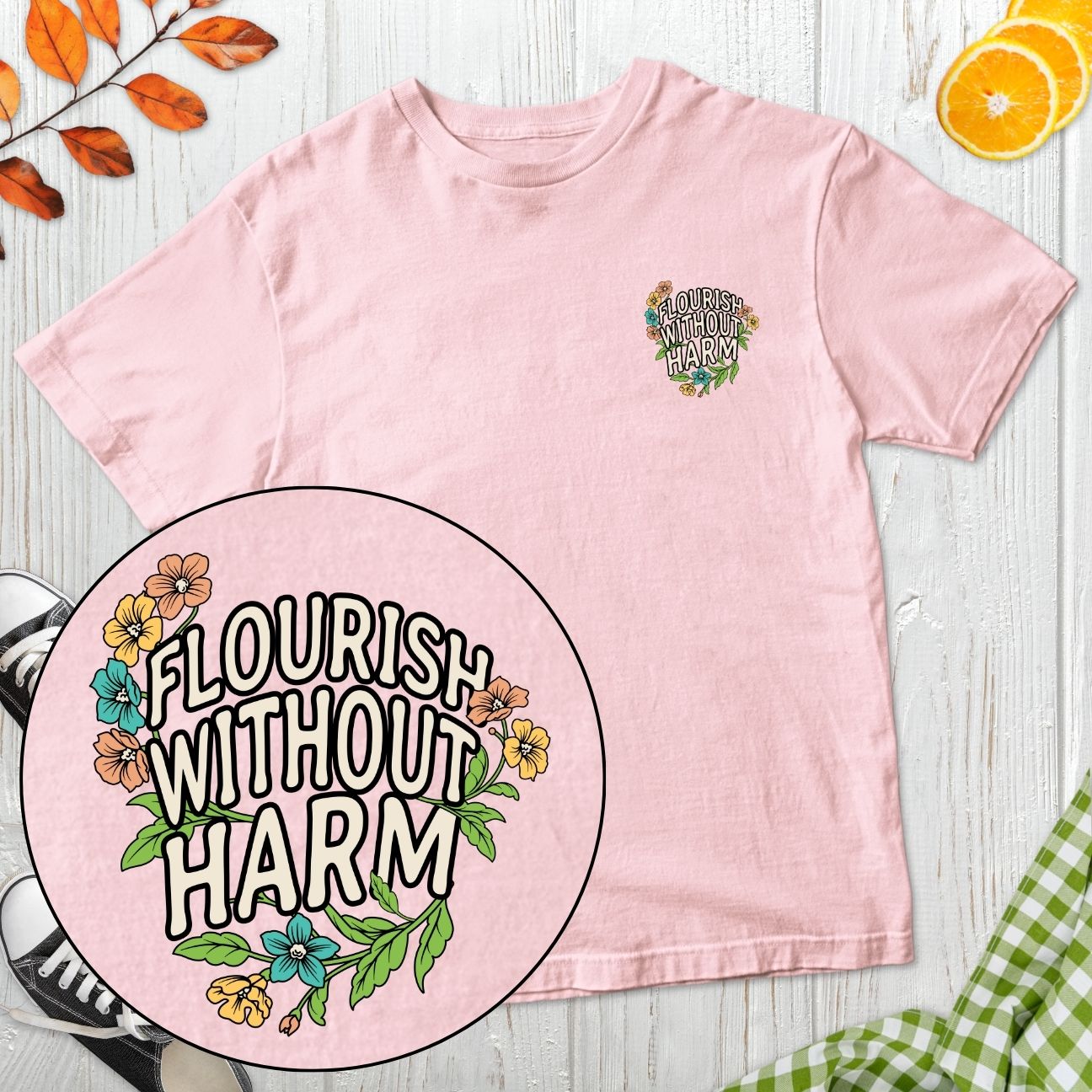 Flourish Without Harm T-Shirt