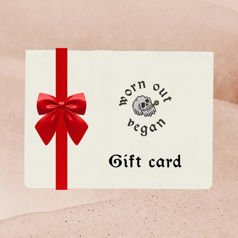 Worn Out Vegan Gift Card
