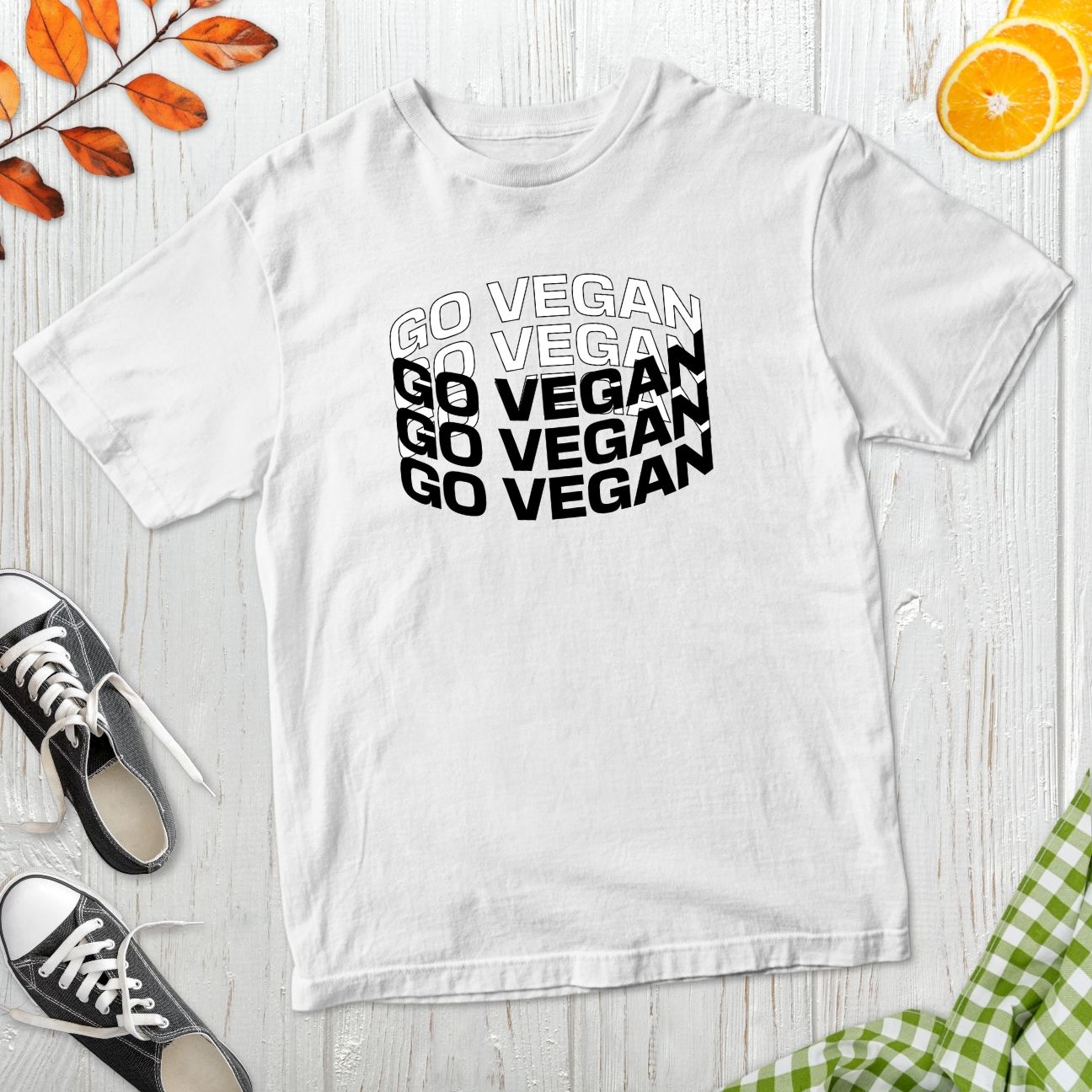 Go Vegan 3D T-Shirt