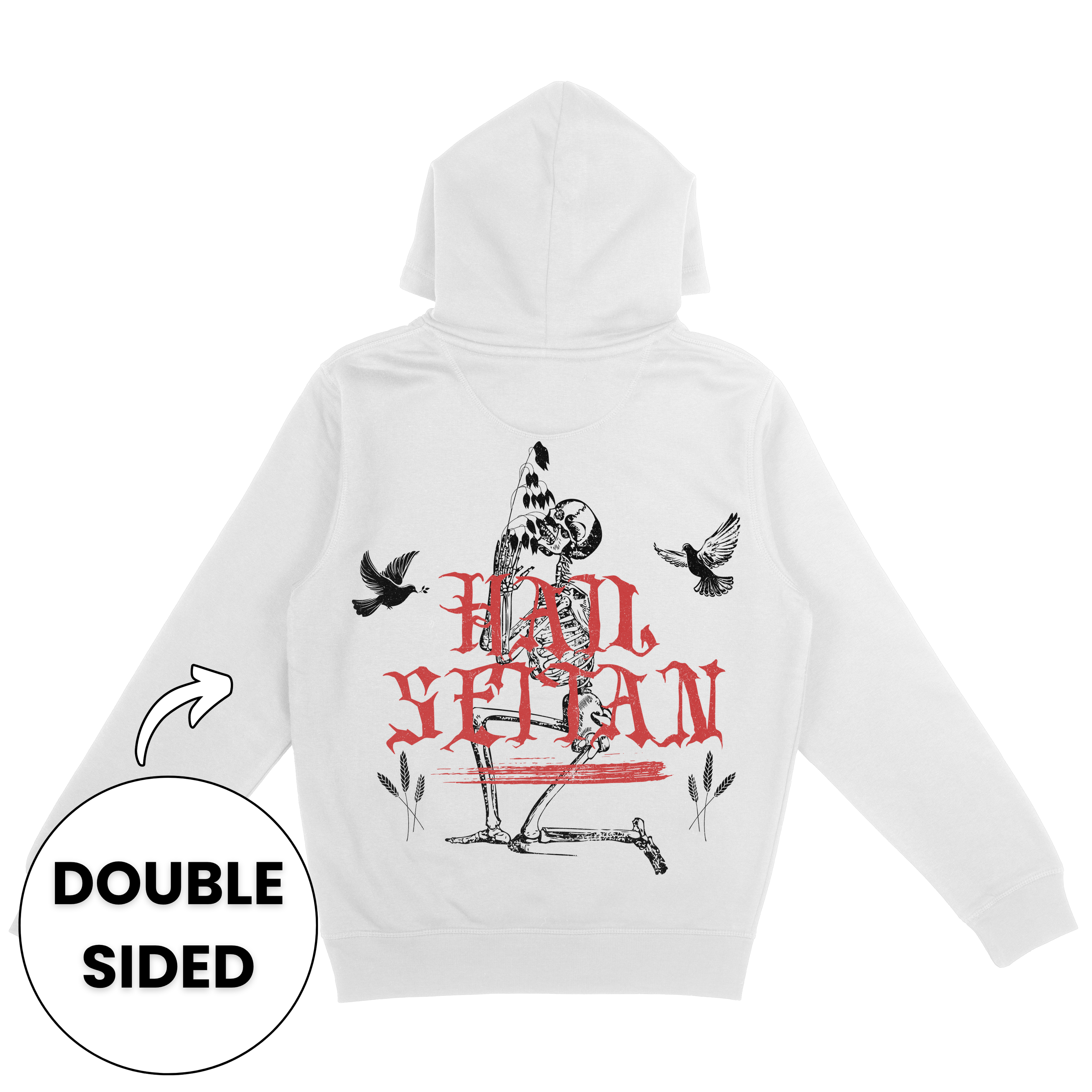 Hail Seitan Streetwear Hoodie