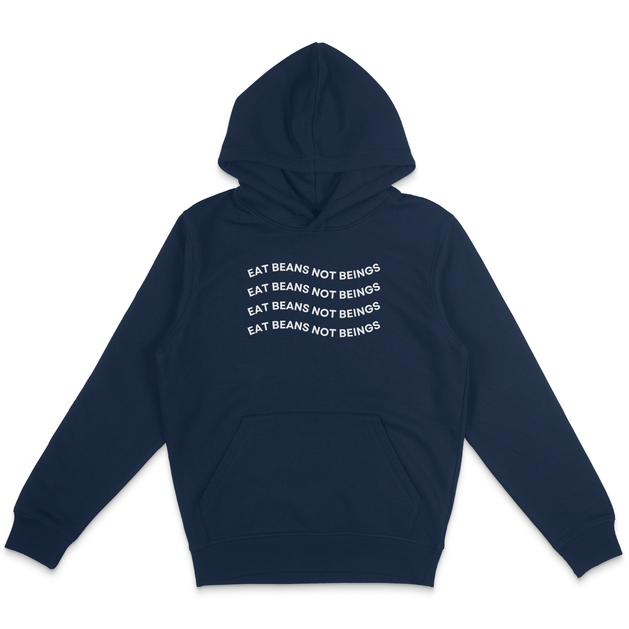 Eat Beans Not Beings Hoodie