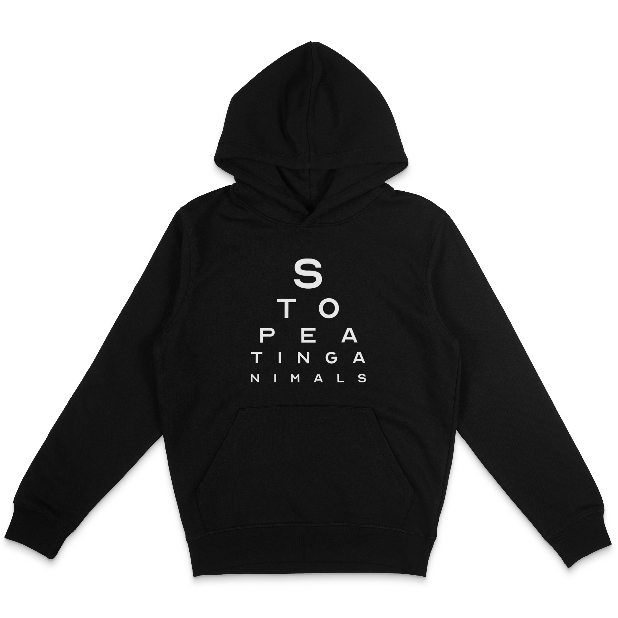 Stop Eating Animals Eye Exam Hoodie