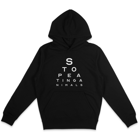 Stop Eating Animals Eye Exam Hoodie