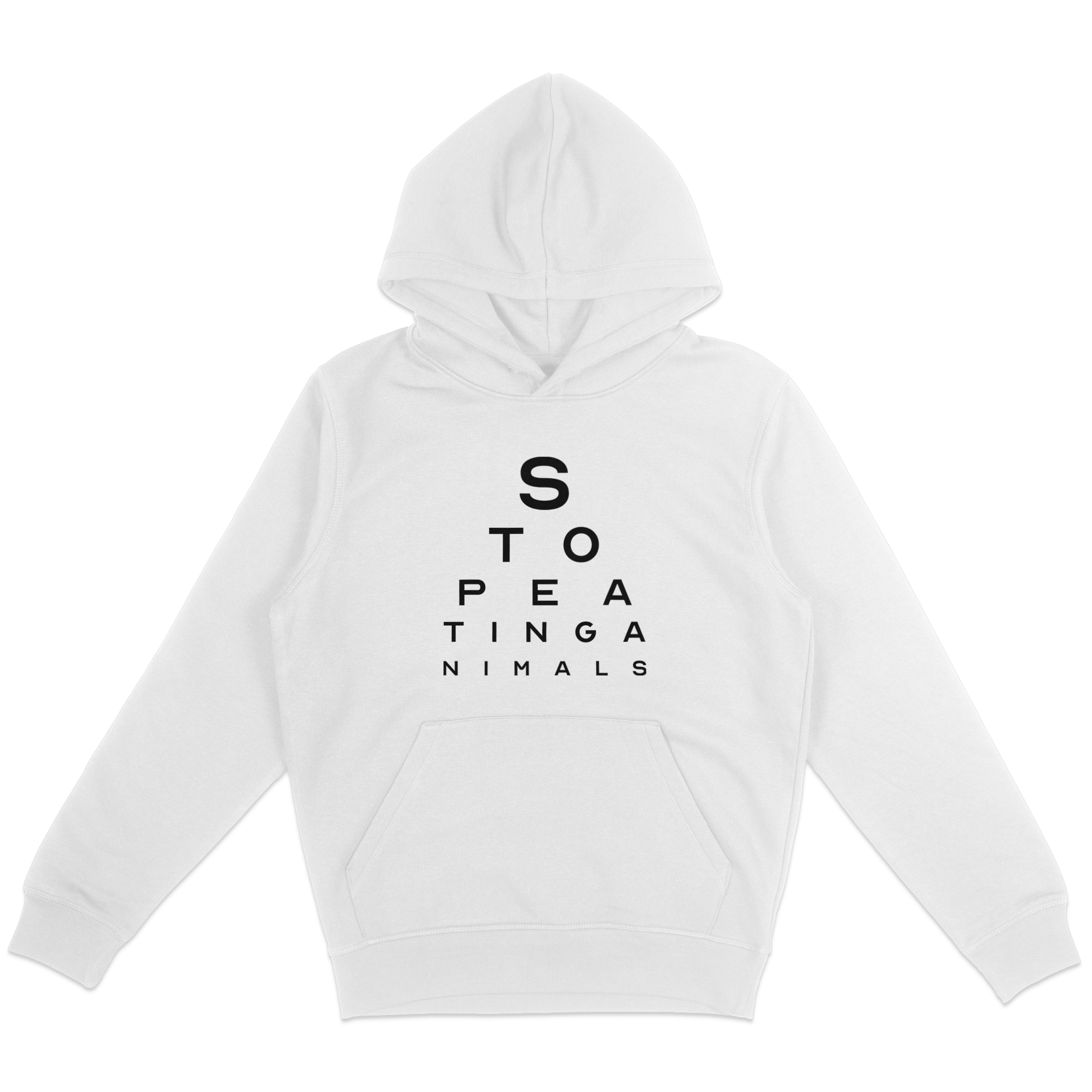 Stop Eating Animals Eye Exam Hoodie