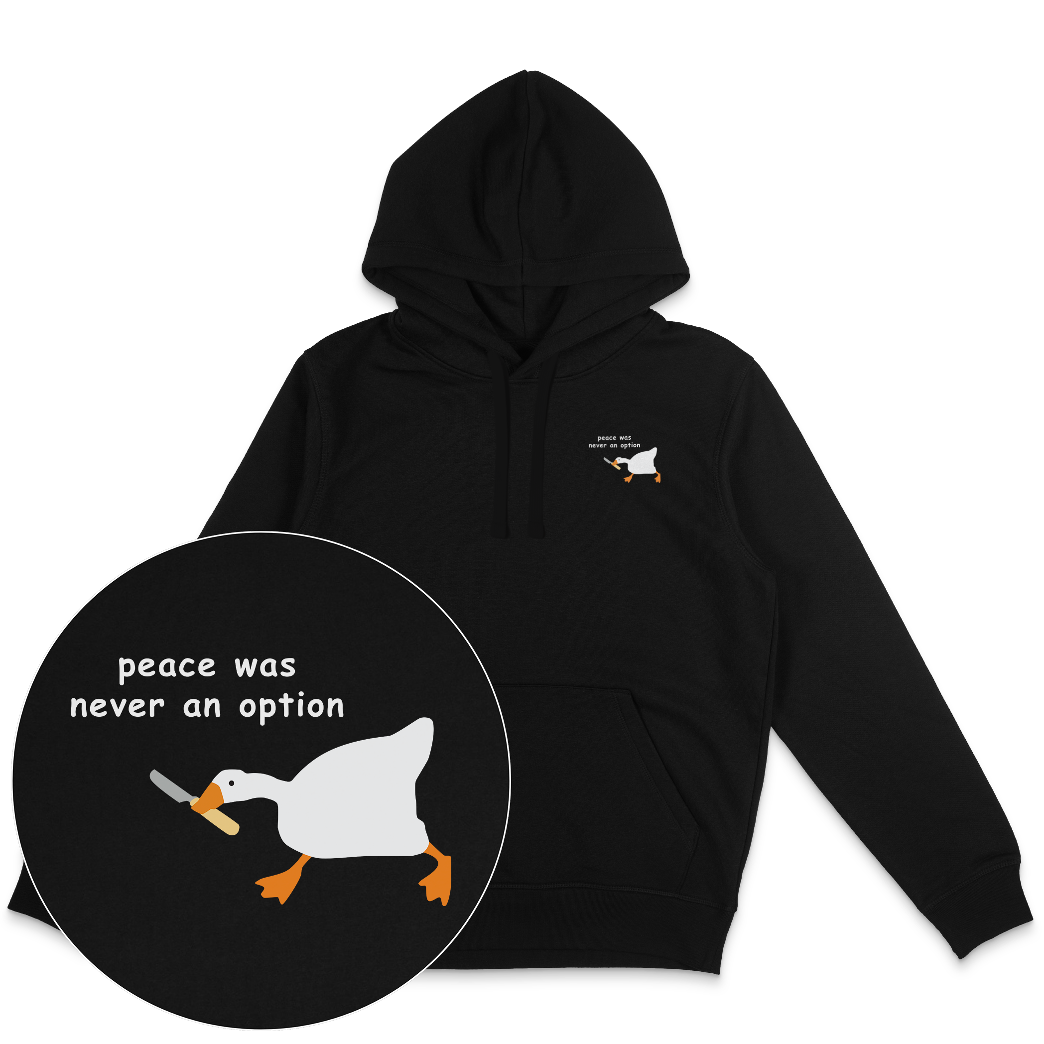 Peace Was Never An Option Hoodie