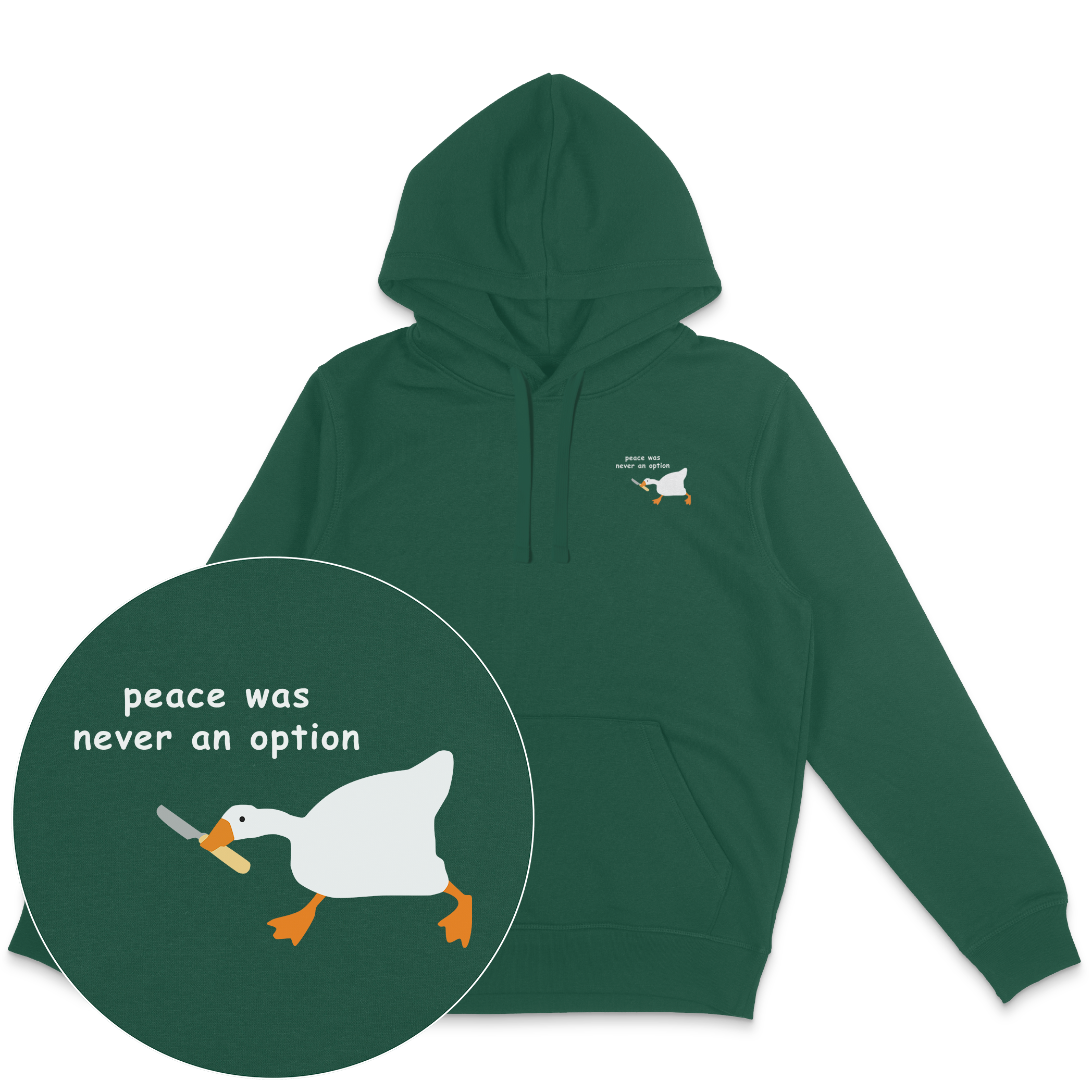 Peace Was Never An Option Hoodie