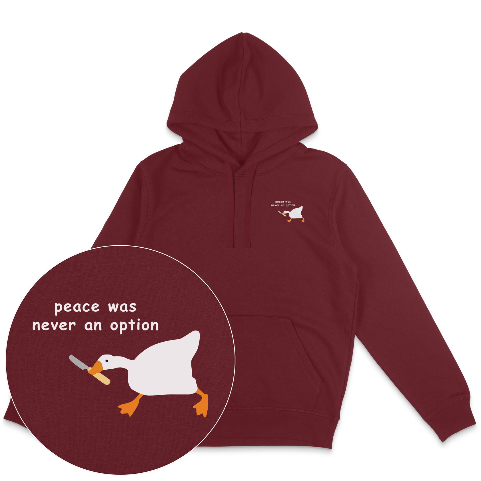 Peace Was Never An Option Hoodie