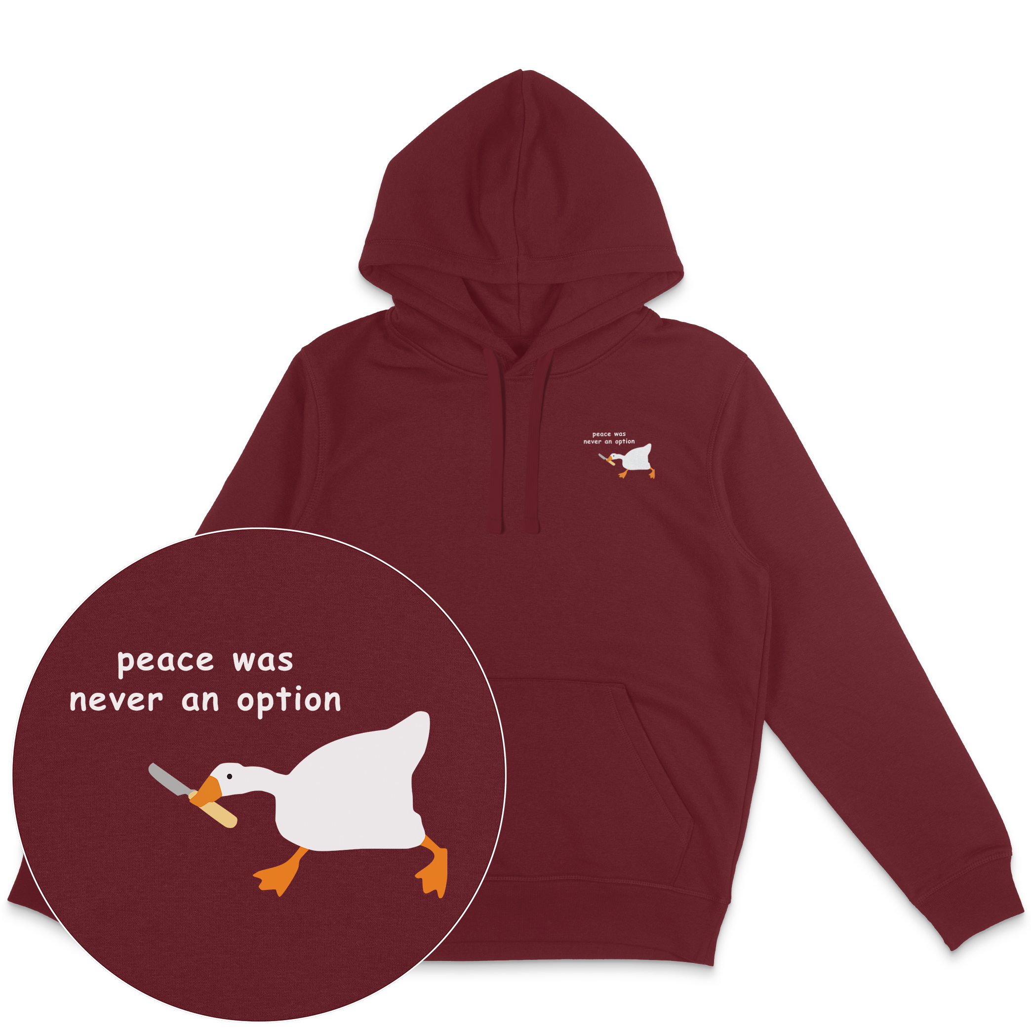 Peace Was Never An Option Hoodie