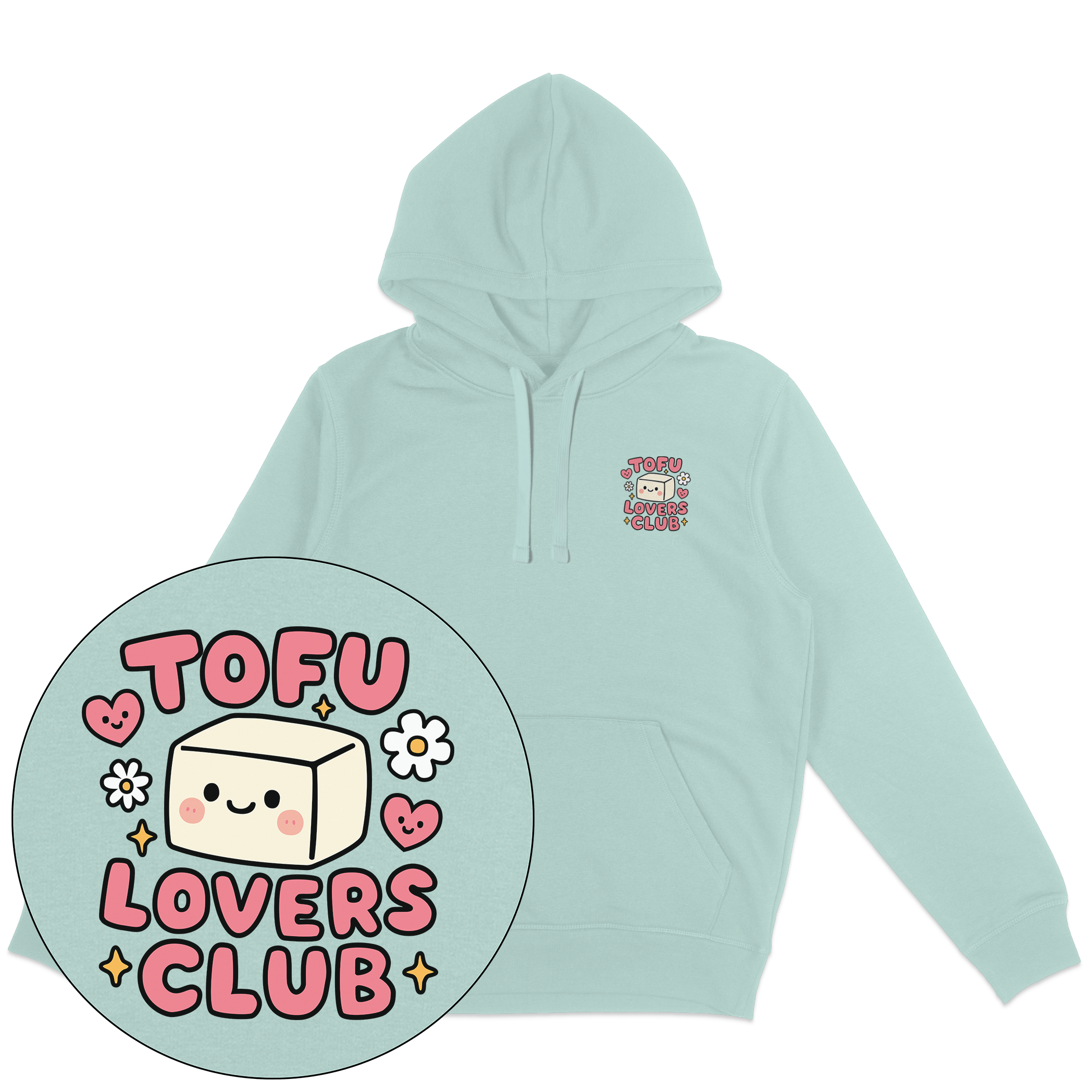 Tofu Lovers Club Hoodie