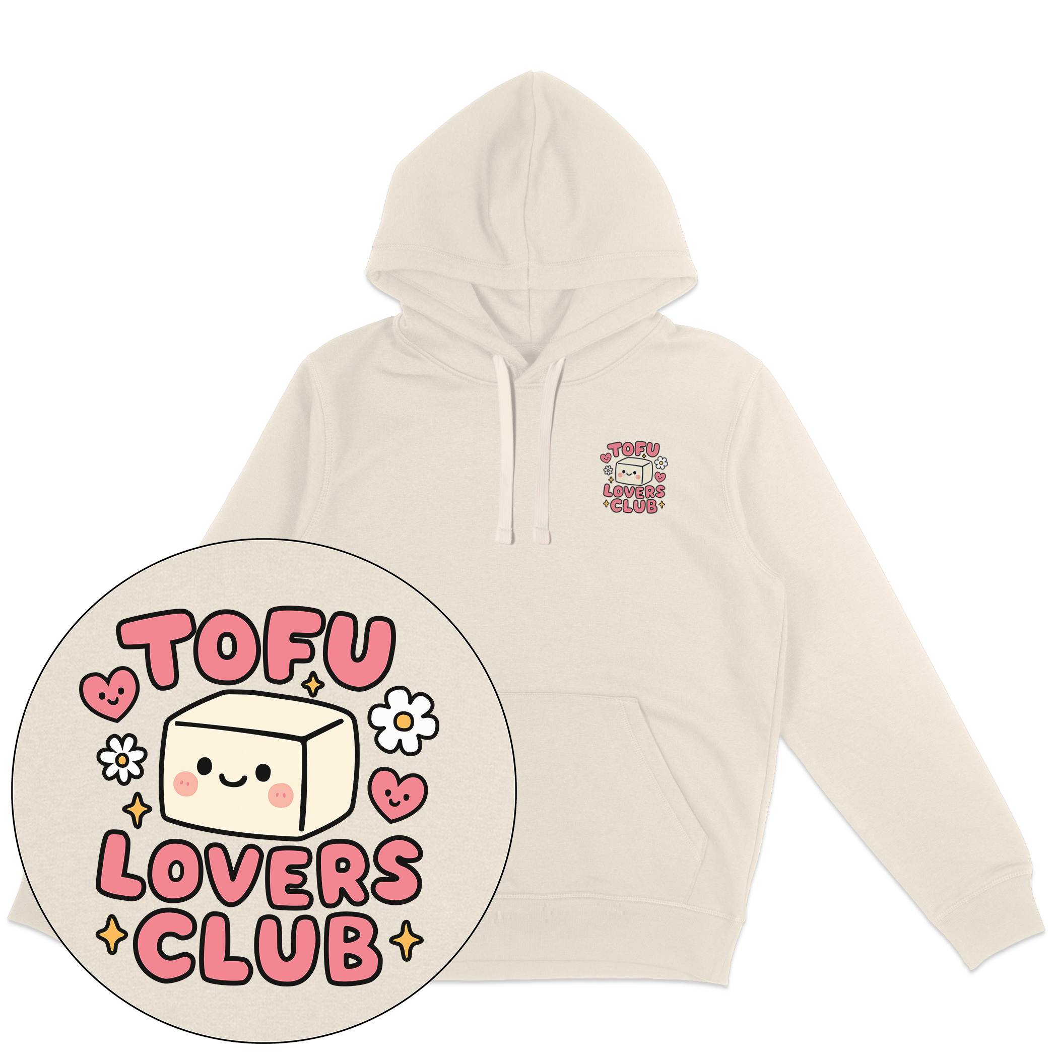 Tofu Lovers Club Hoodie