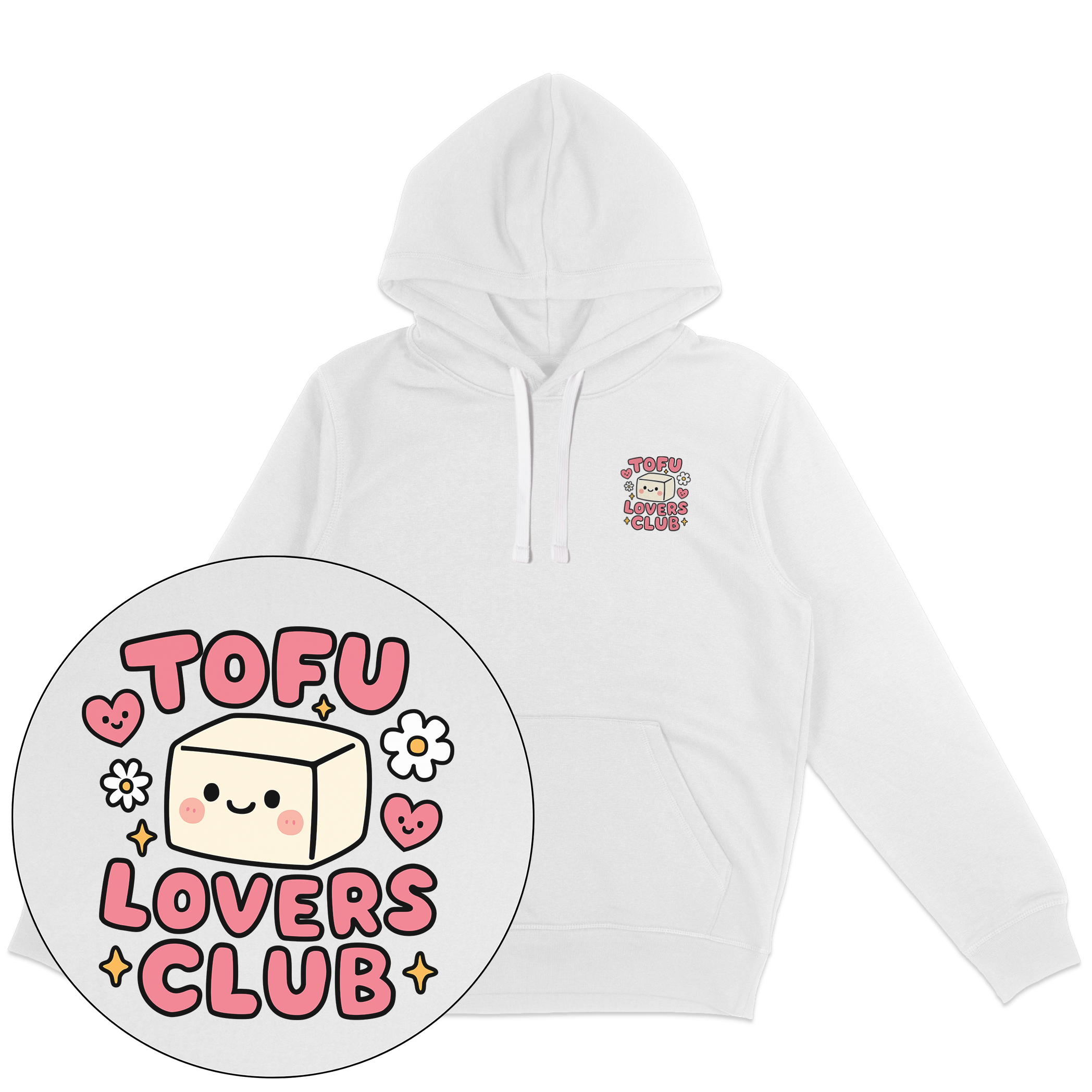 Tofu Lovers Club Hoodie