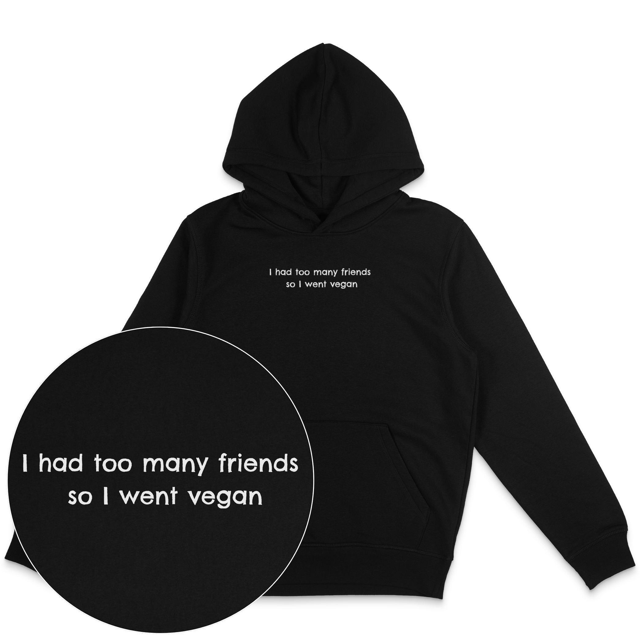 Too Many Friends Hoodie