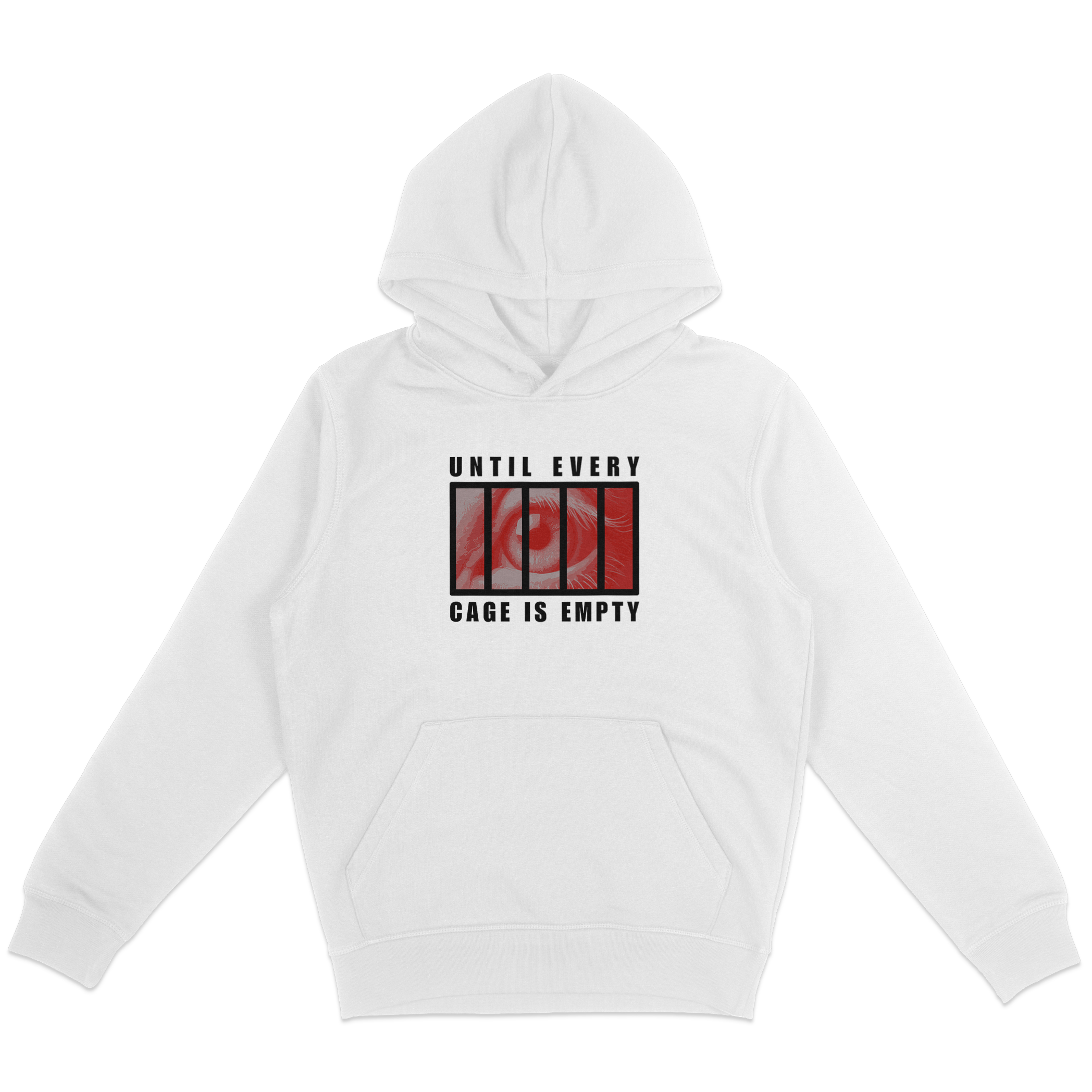 Until Every Cage Is Empty Hoodie