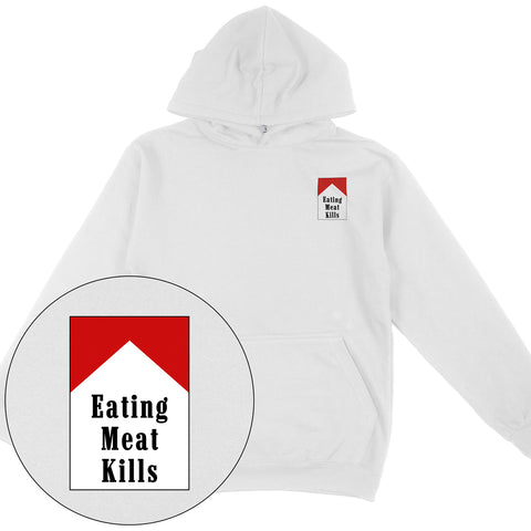 Eating Meat Kills Hoodie