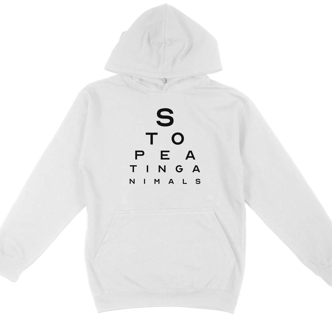 Stop Eating Animals Eye Exam Hoodie