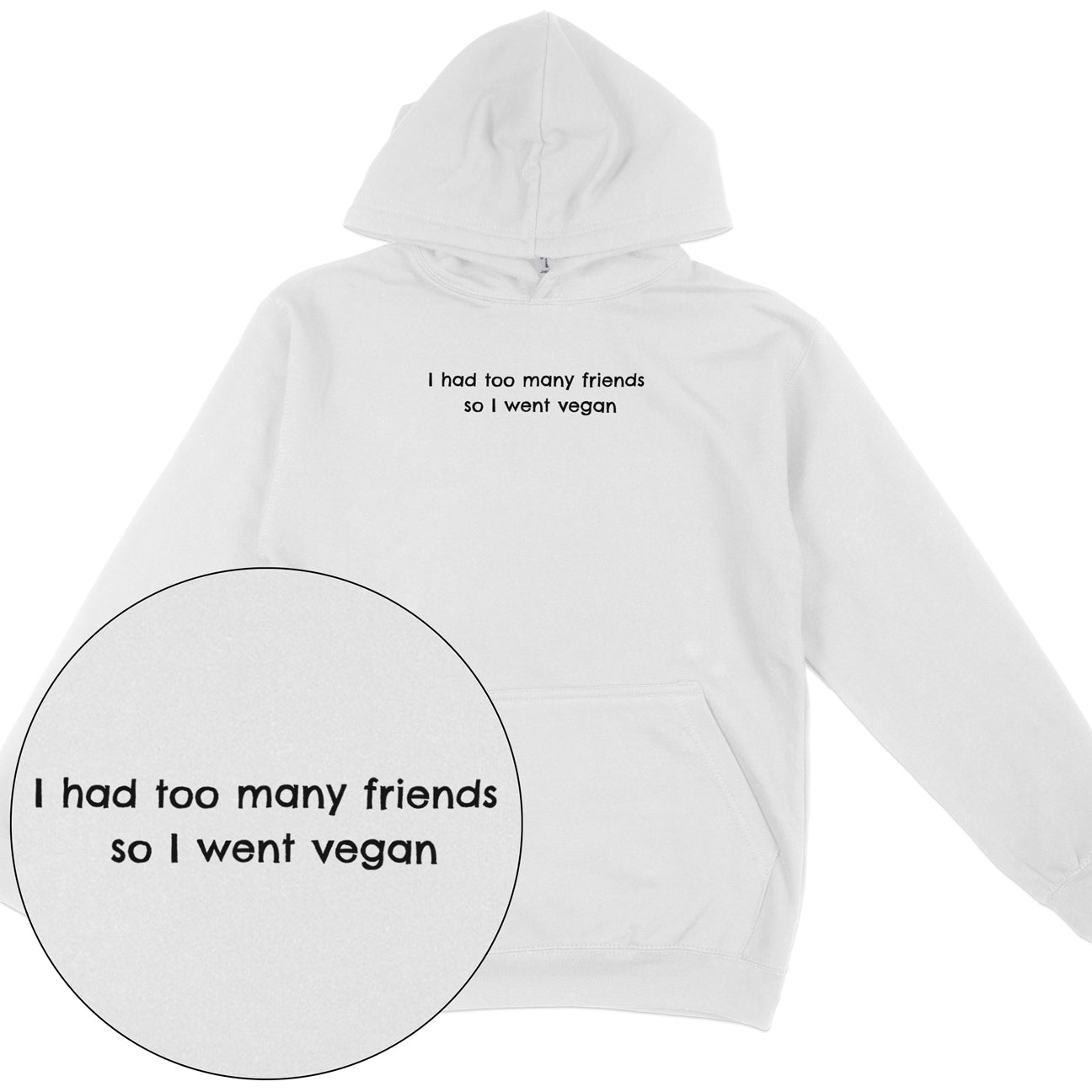 Too Many Friends Hoodie