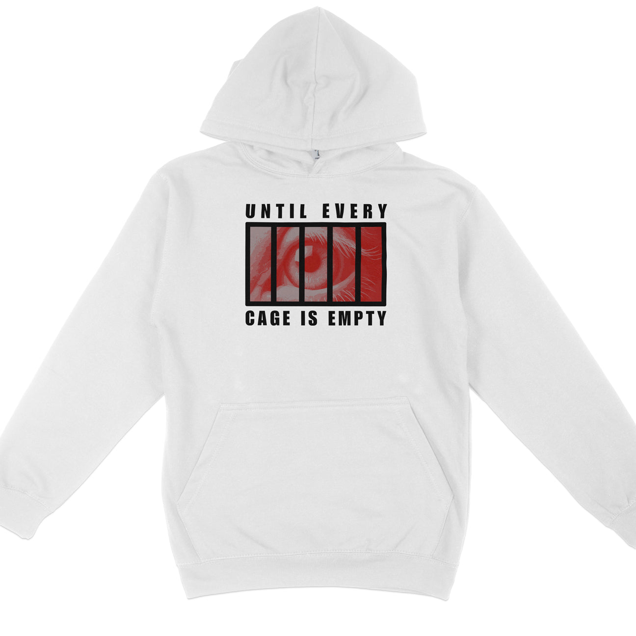 Until Every Cage Is Empty Hoodie