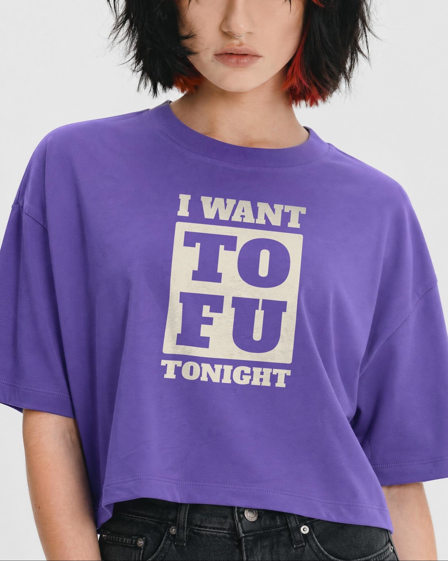 I Want Tofu Women's Boxy T-Shirt