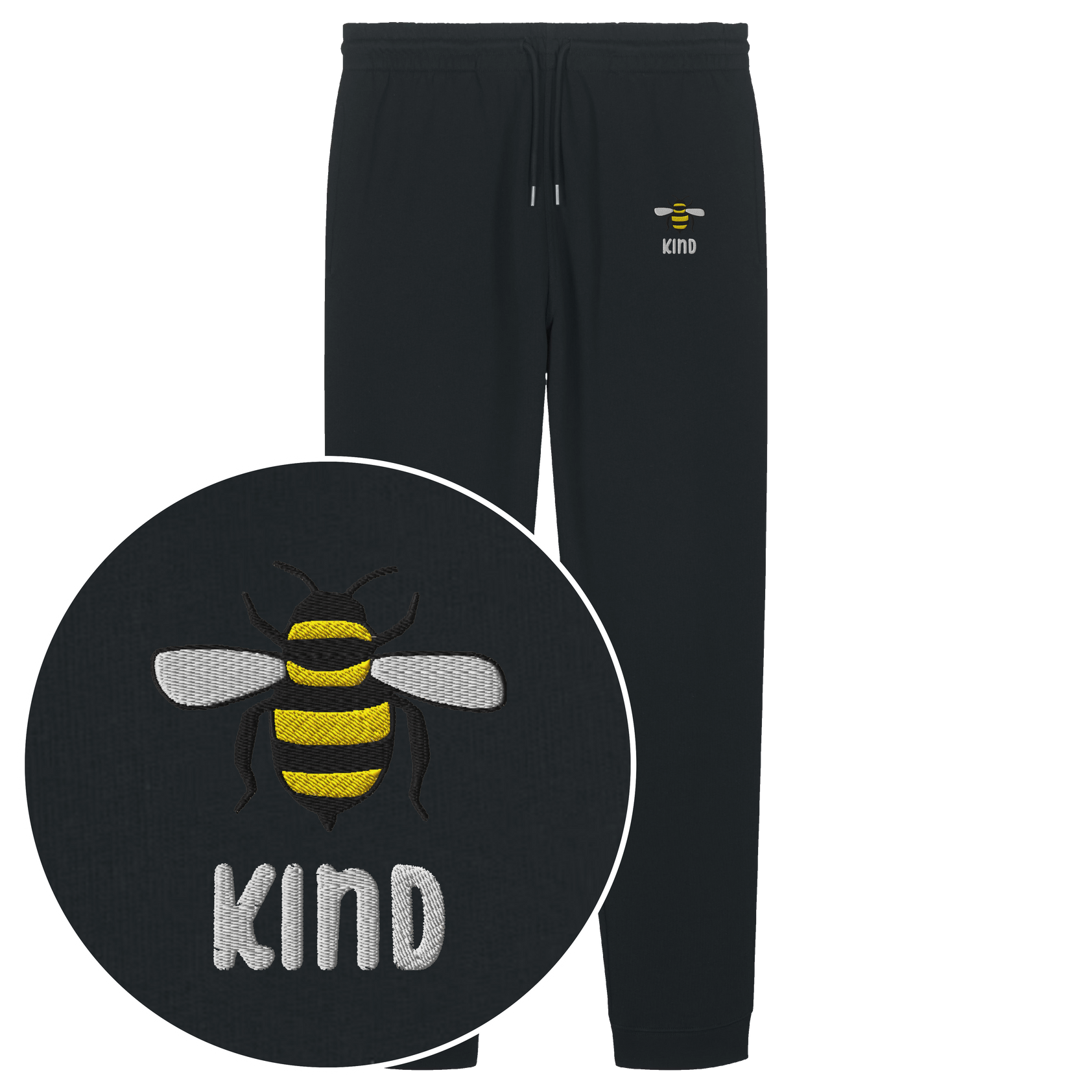 Bee Kind Joggers (Embroidered)