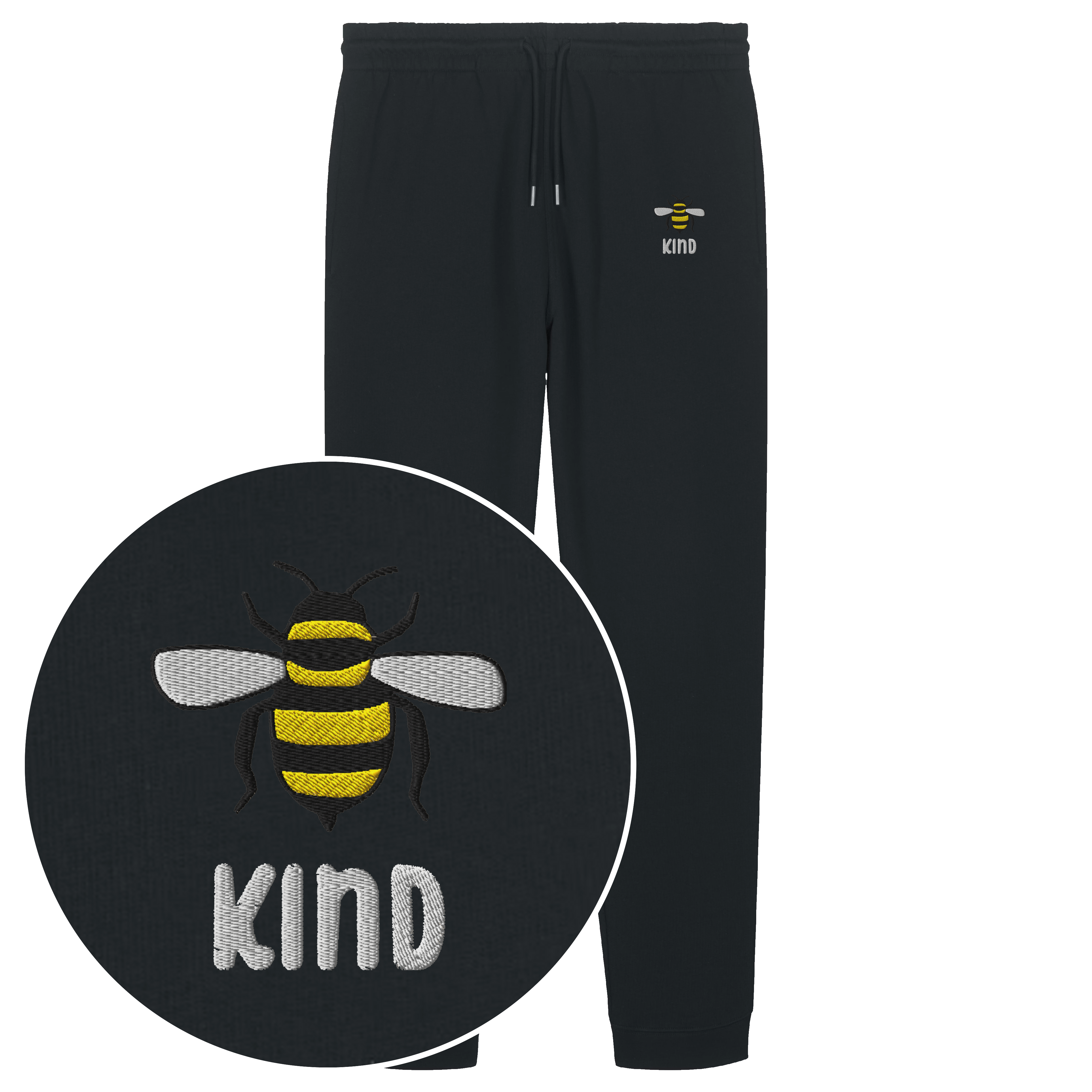 Bee Kind Joggers (Embroidered)