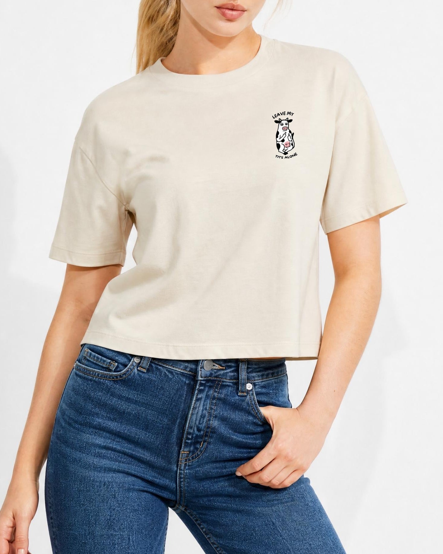 Leave My Tits Alone Women's Boxy T-Shirt