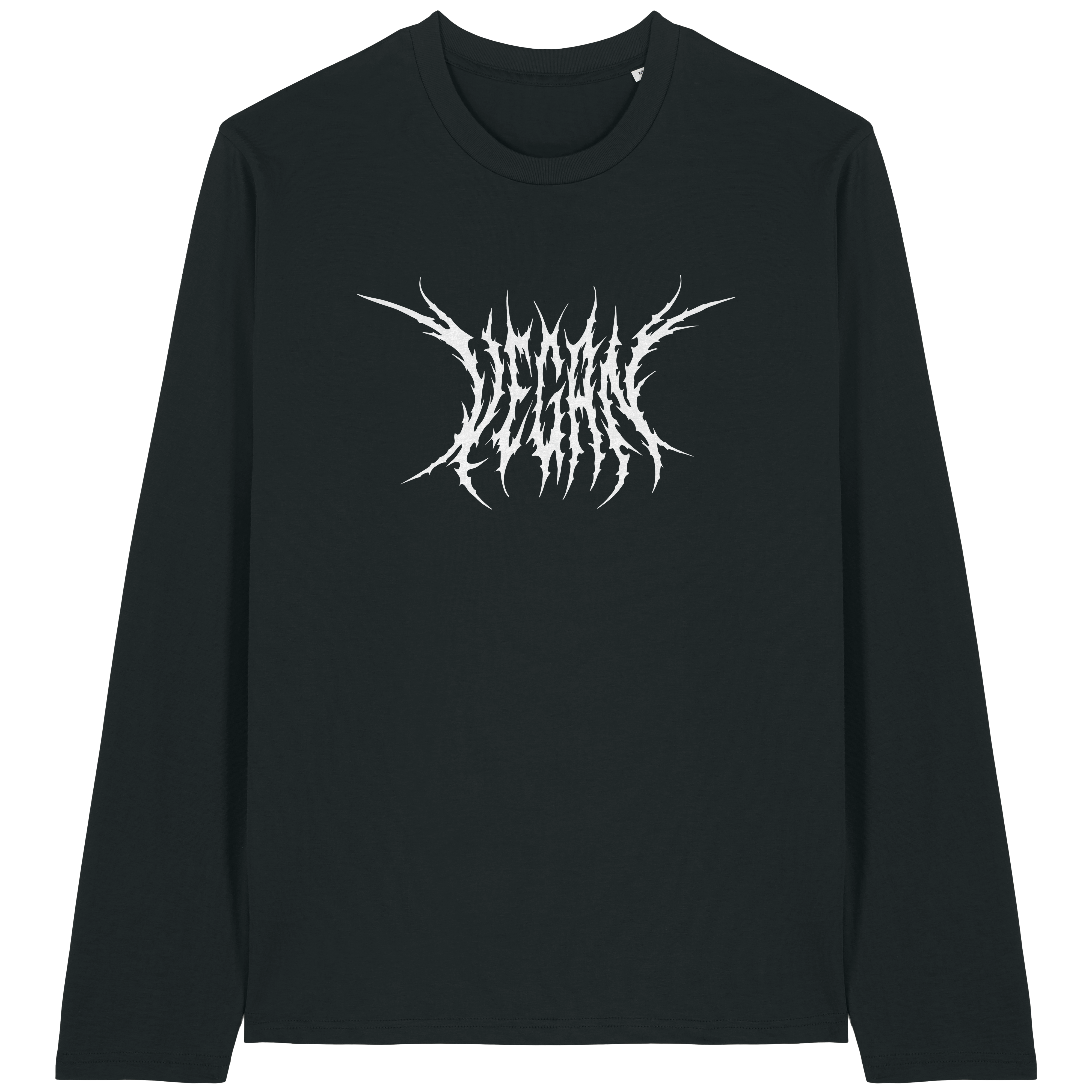 Vegan Metal Long Sleeve T-Shirt