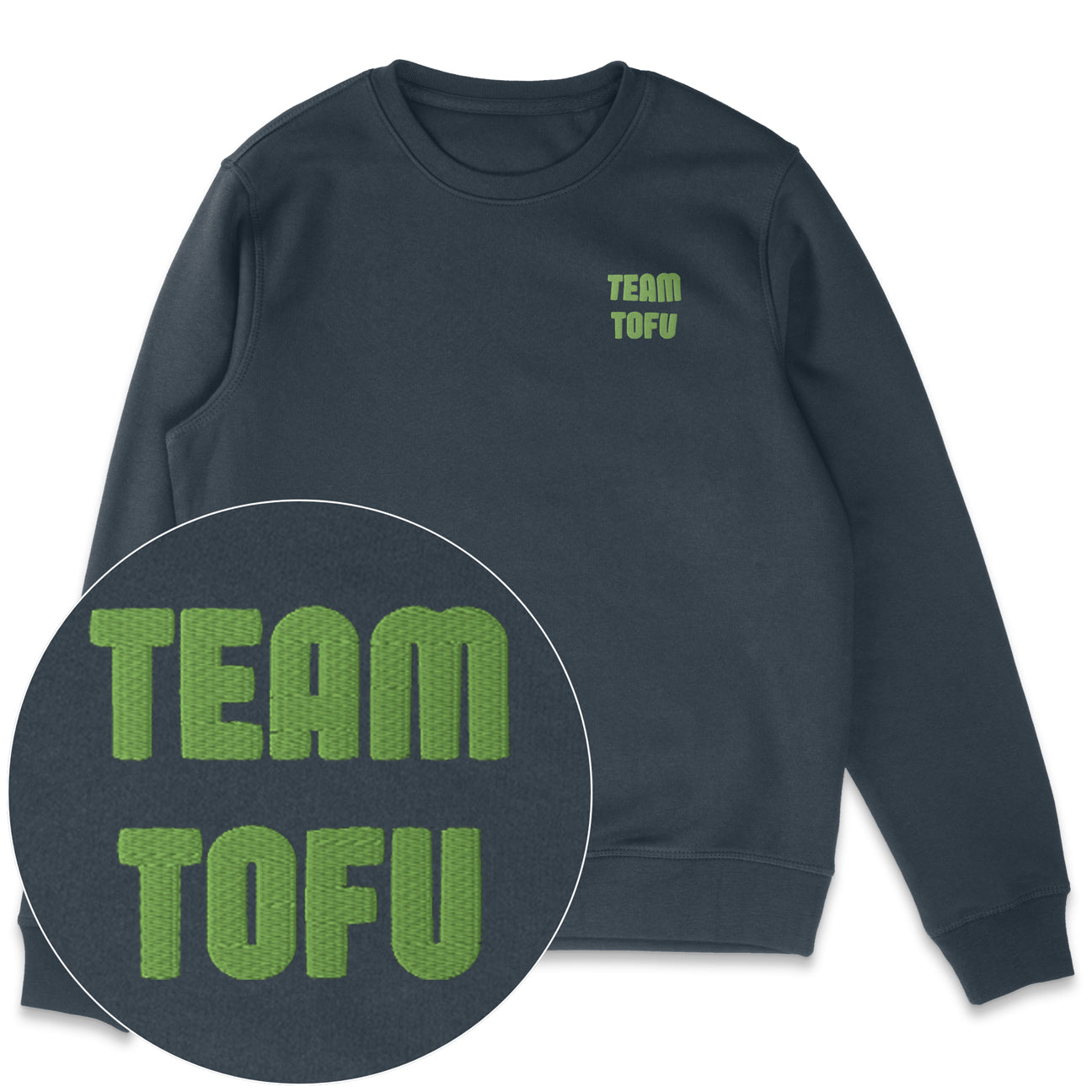 Team Tofu Embroidered Sweatshirt