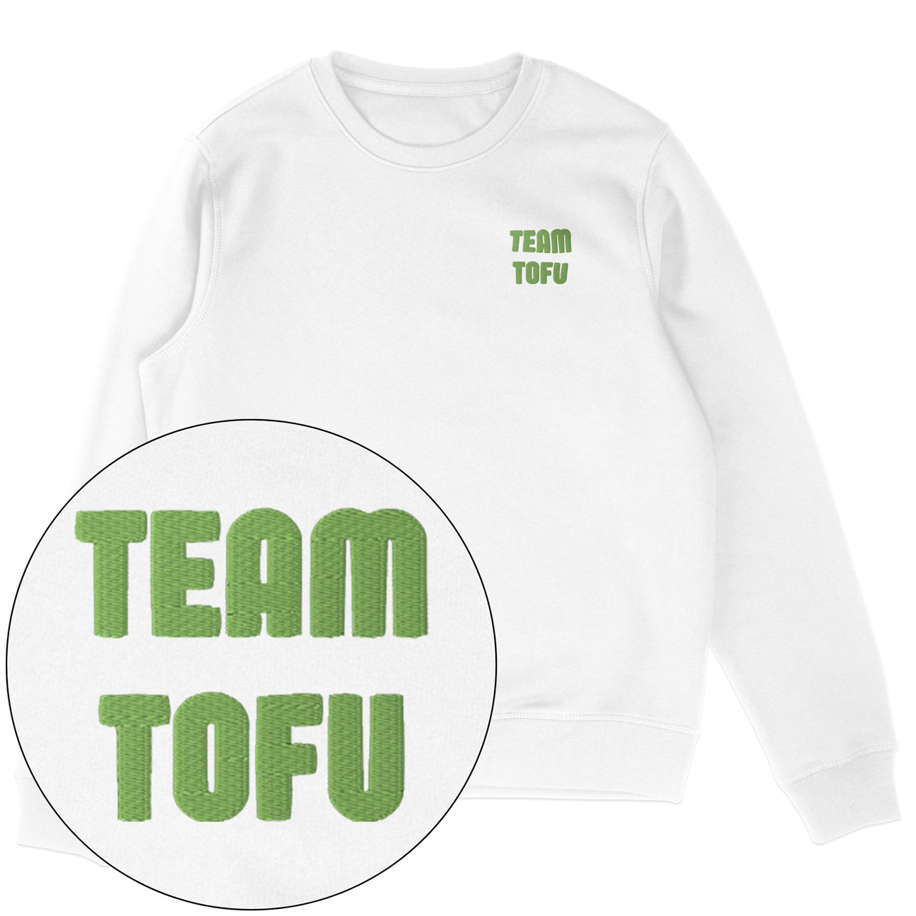 Team Tofu Embroidered Sweatshirt